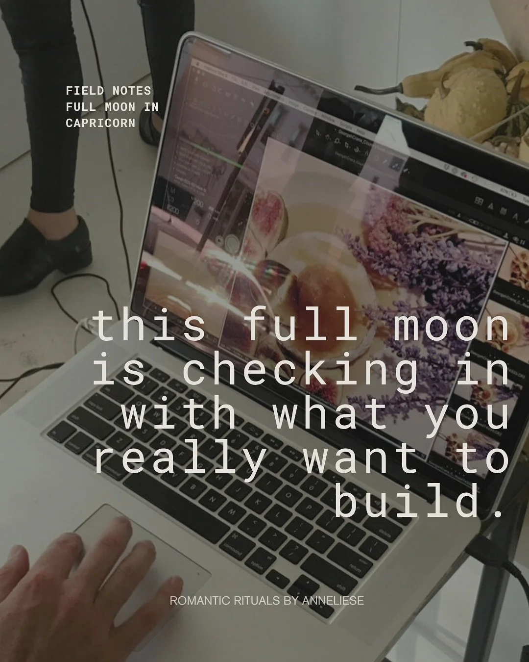Capricorn says build the dream and Cancer says make sure it&rsquo;s a dream that actually feeds you.

Together they ask: are you building something that nourishes you back?

This Full Moon invites us into realignment.

Link in bio to join The Romanti