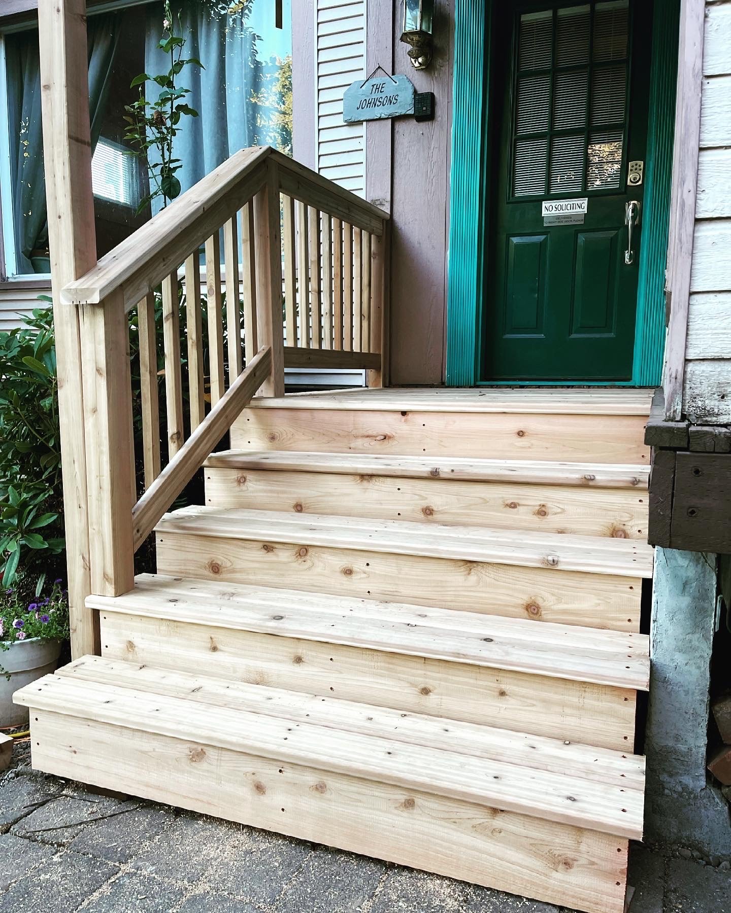Cedar Porch Rebuild