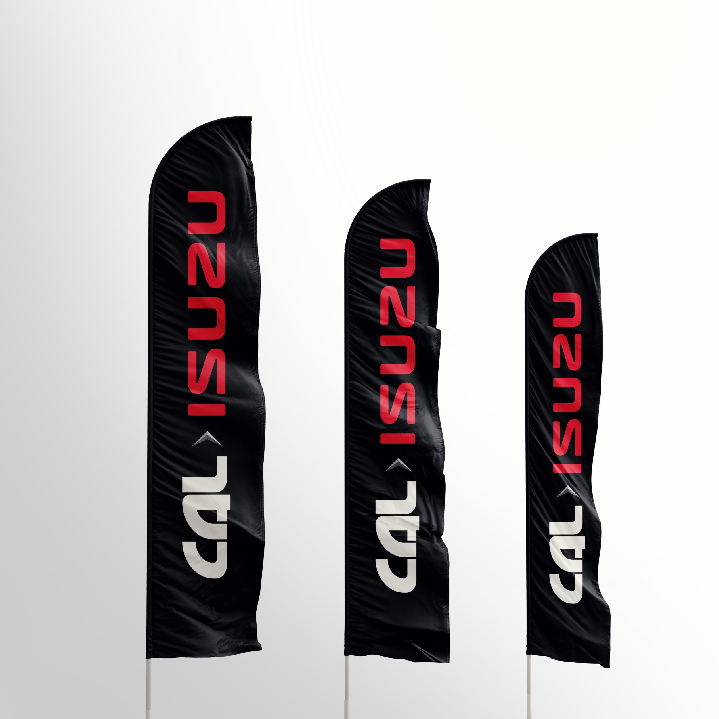 Cal Isuzu - Feather Shape Flag