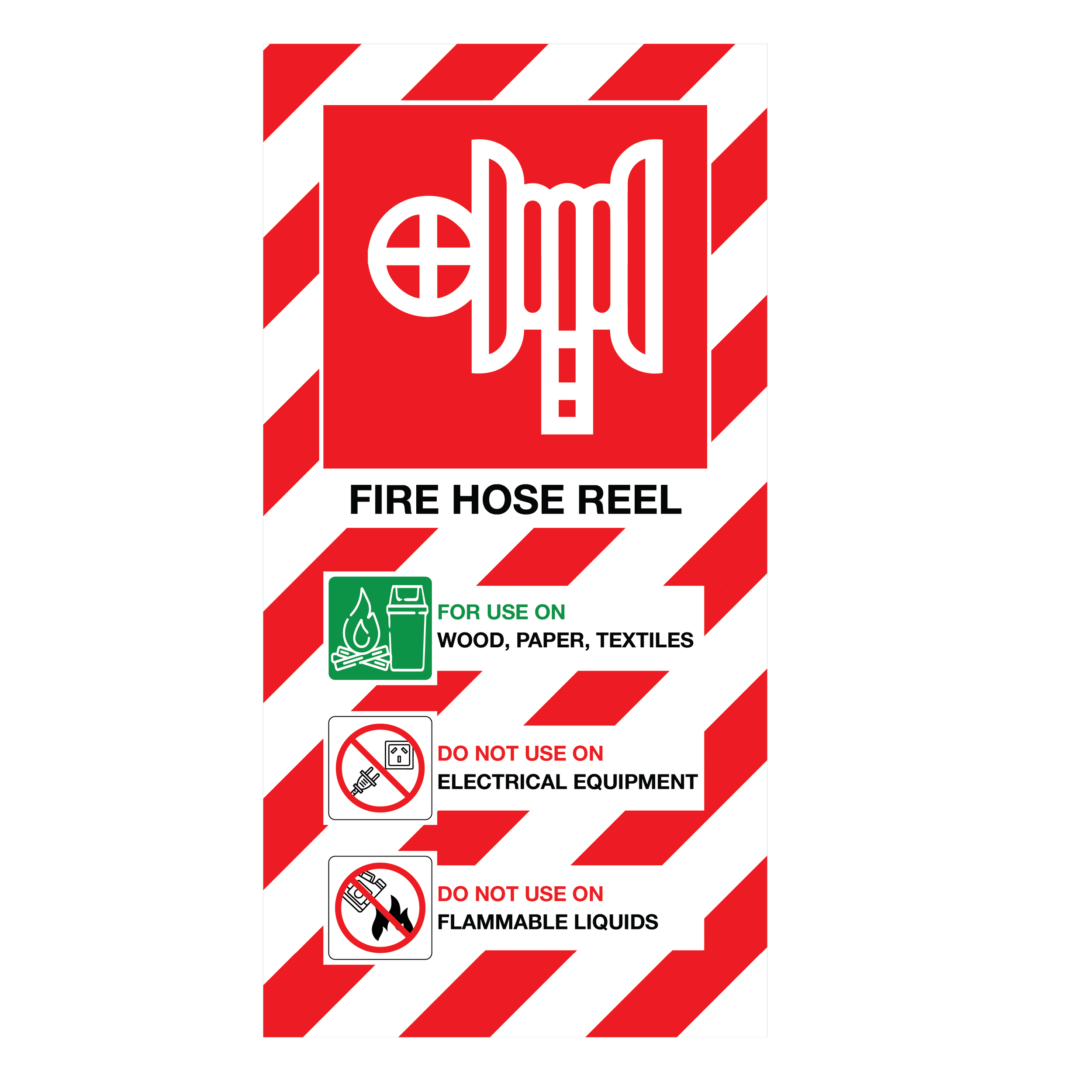 Fire Hose Reel Sign
