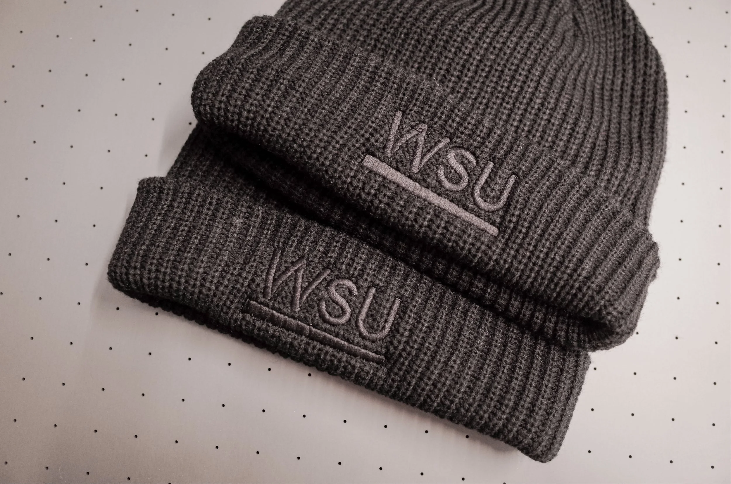 Embroidery beanie for WSU