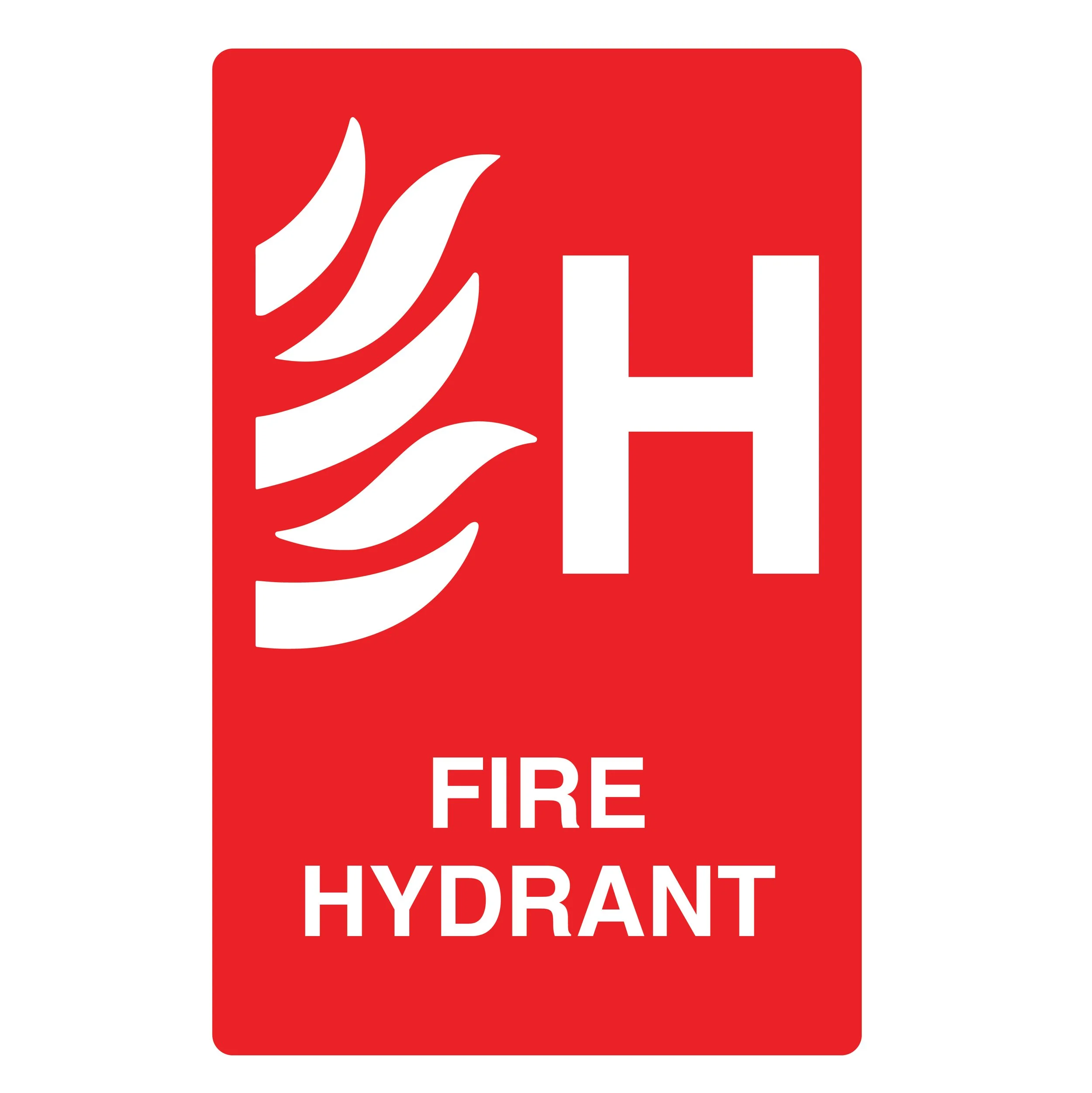 Fire Hydrant Sign