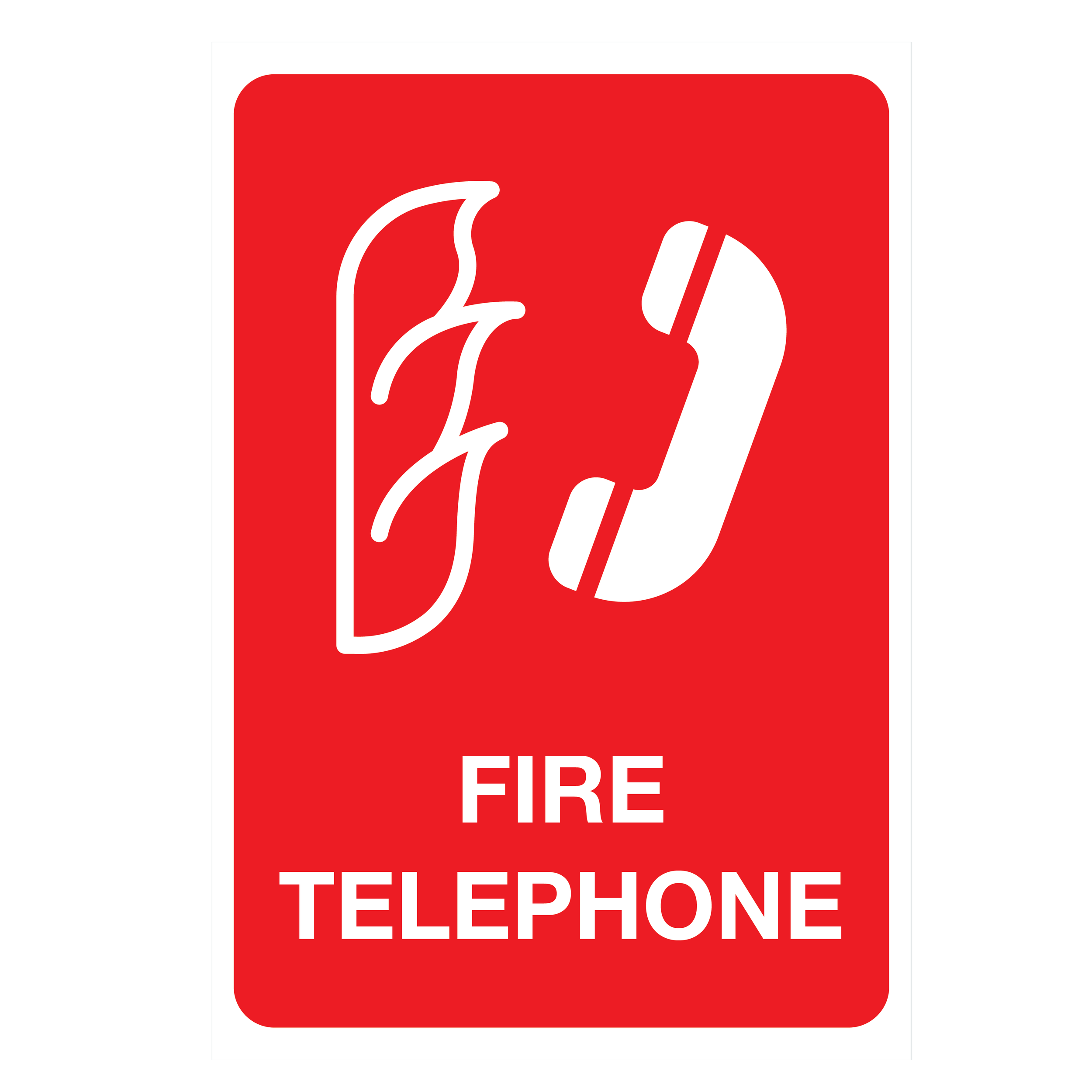 Fire Telephone Sign