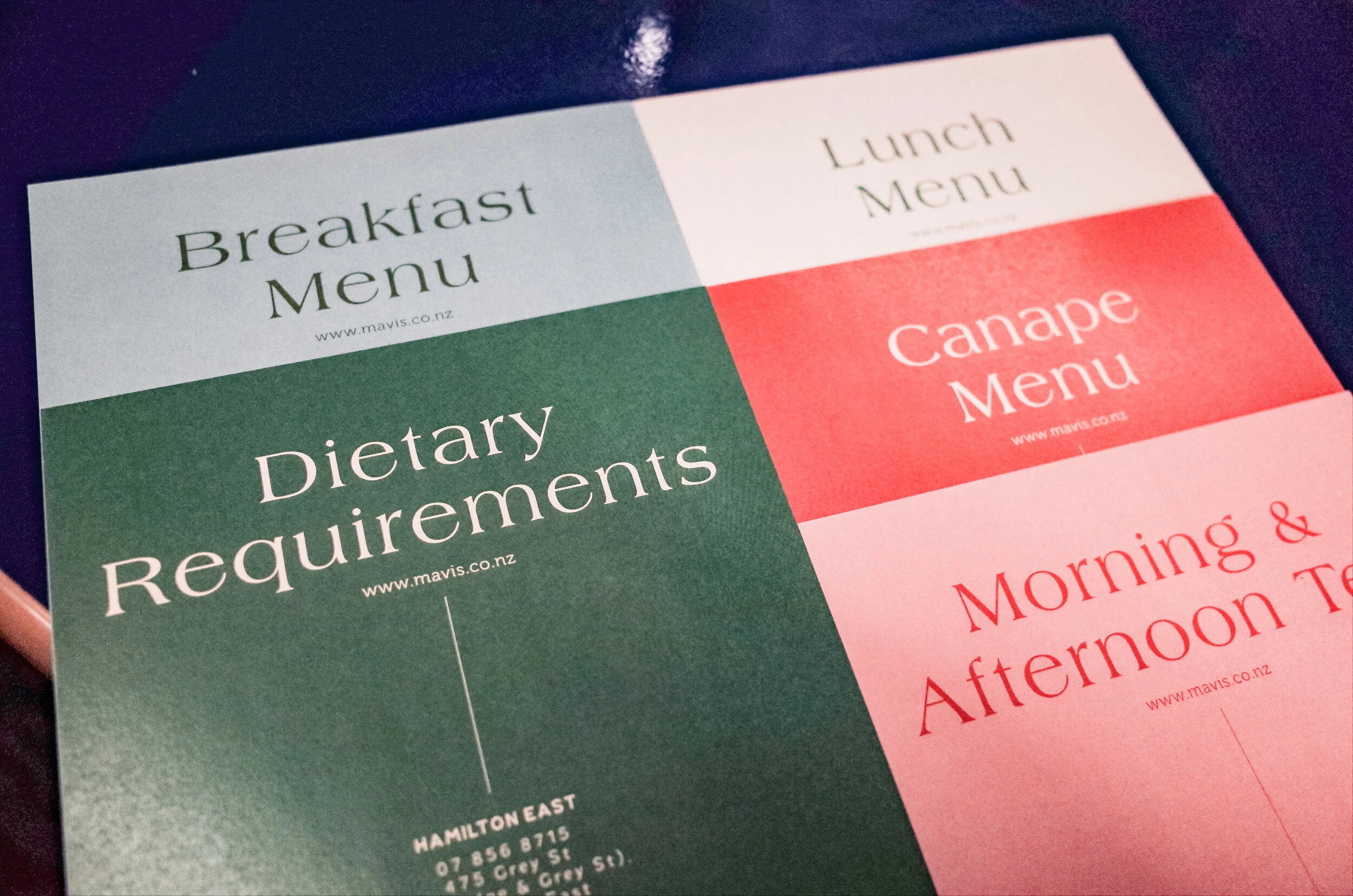 Menus