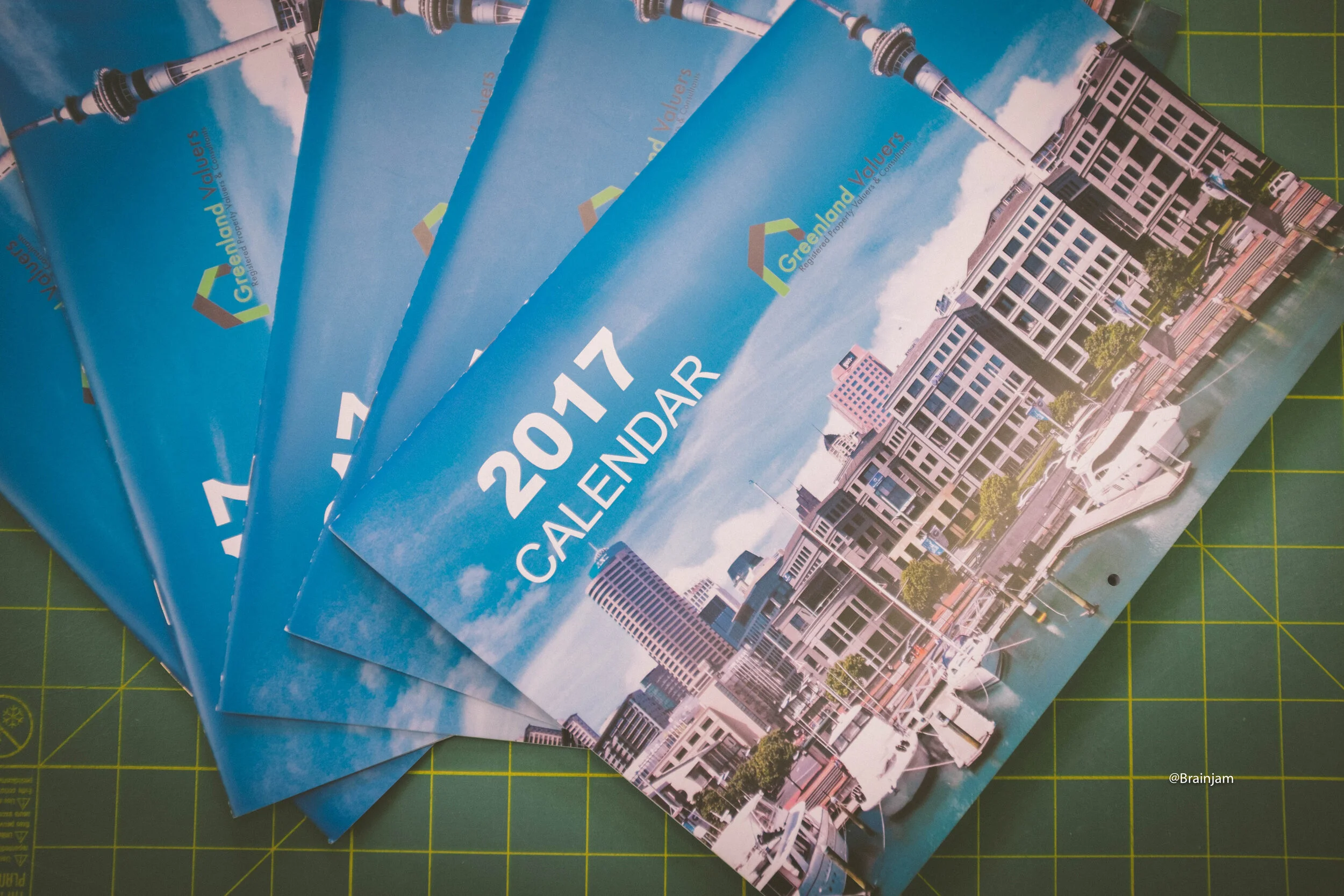 A4 Saddle stitch calendar