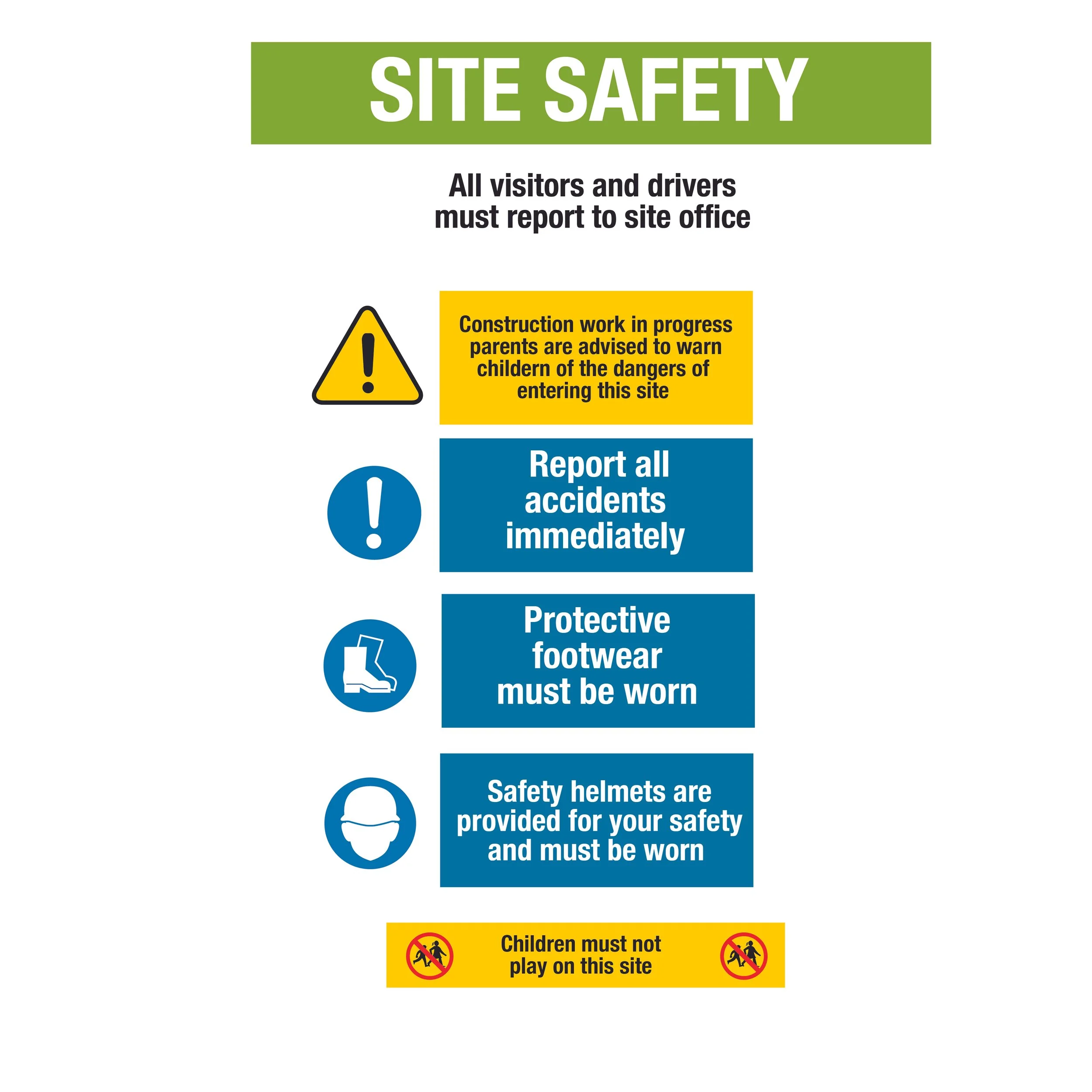 Site Safety Sign