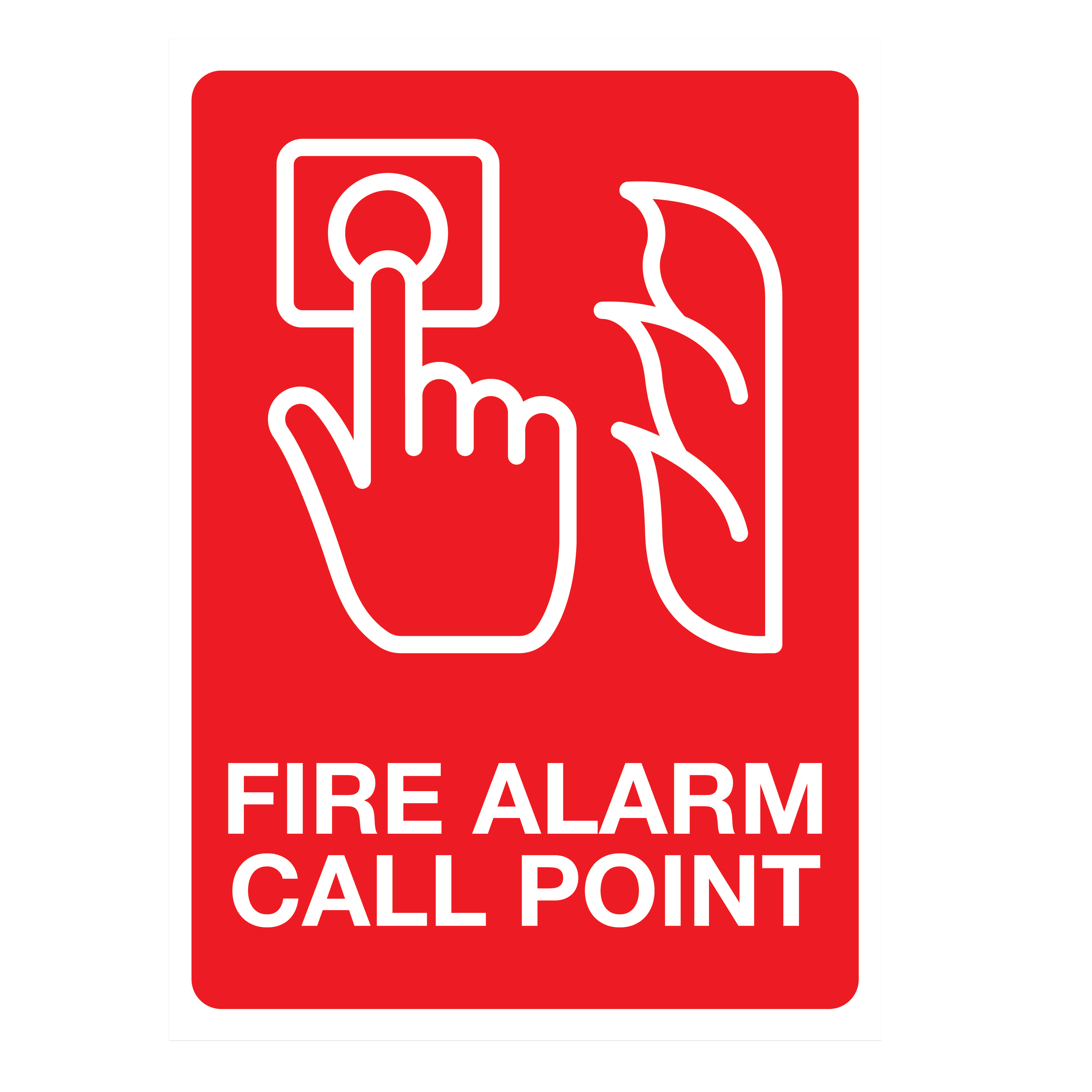 Fire Alarm Call Point Sign