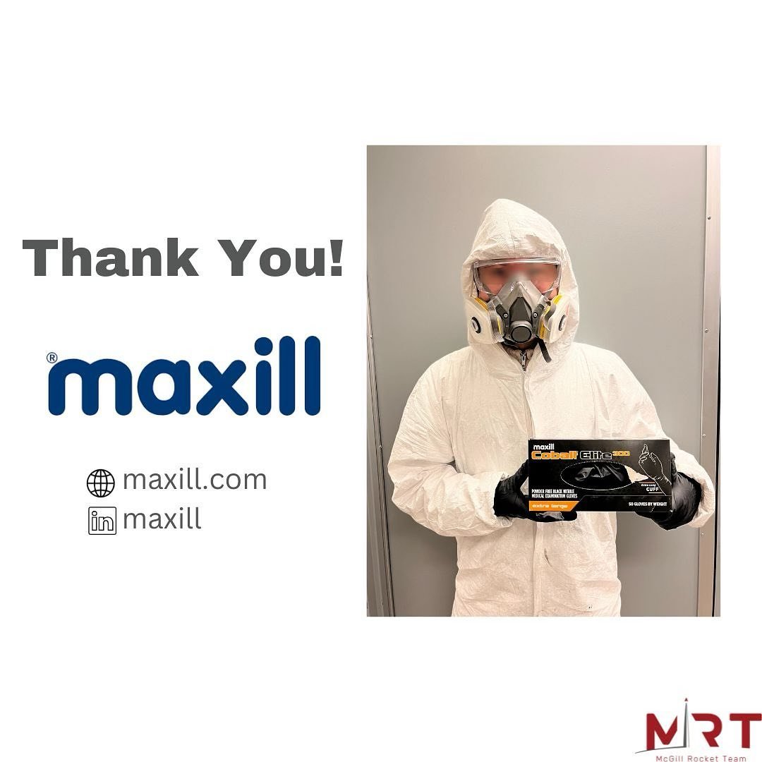 Keeping our teammates safe is our highest priority. Thanks to Maxill for providing us with the most important piece of PPE!