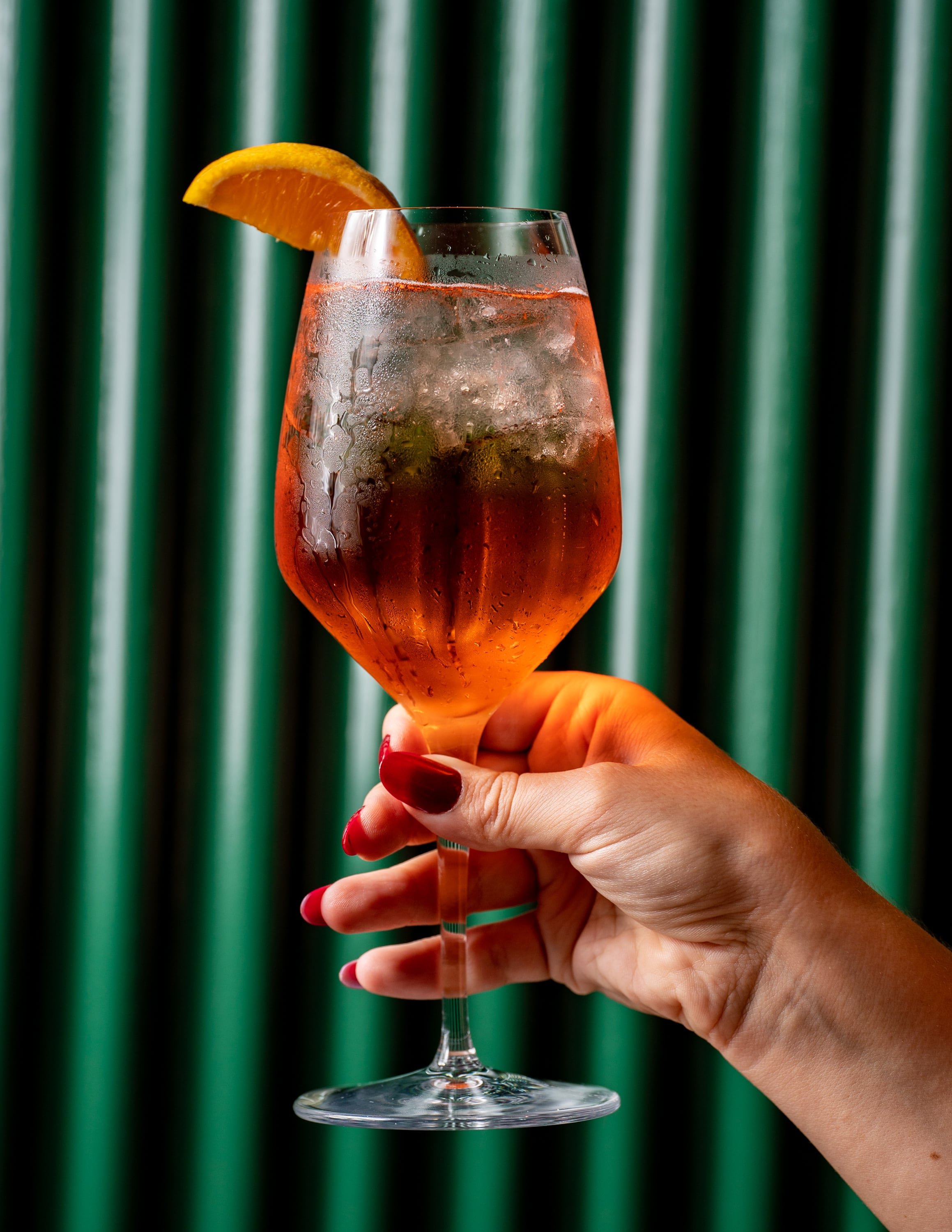  Happy Hour cocktails like this negroni from $15 from 4pm-6pm select days 