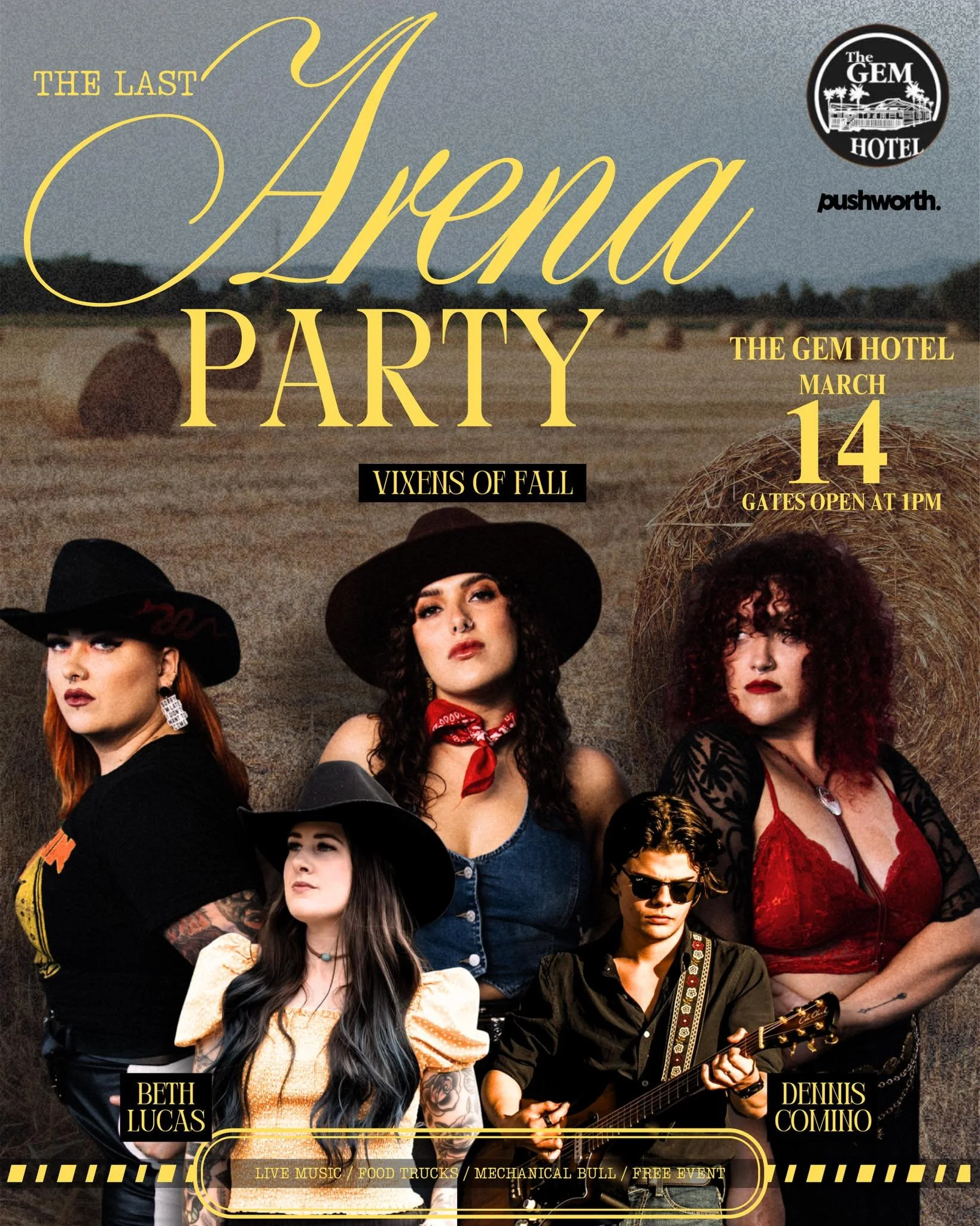 Live at The Gem Hotel for the Last Arena Party