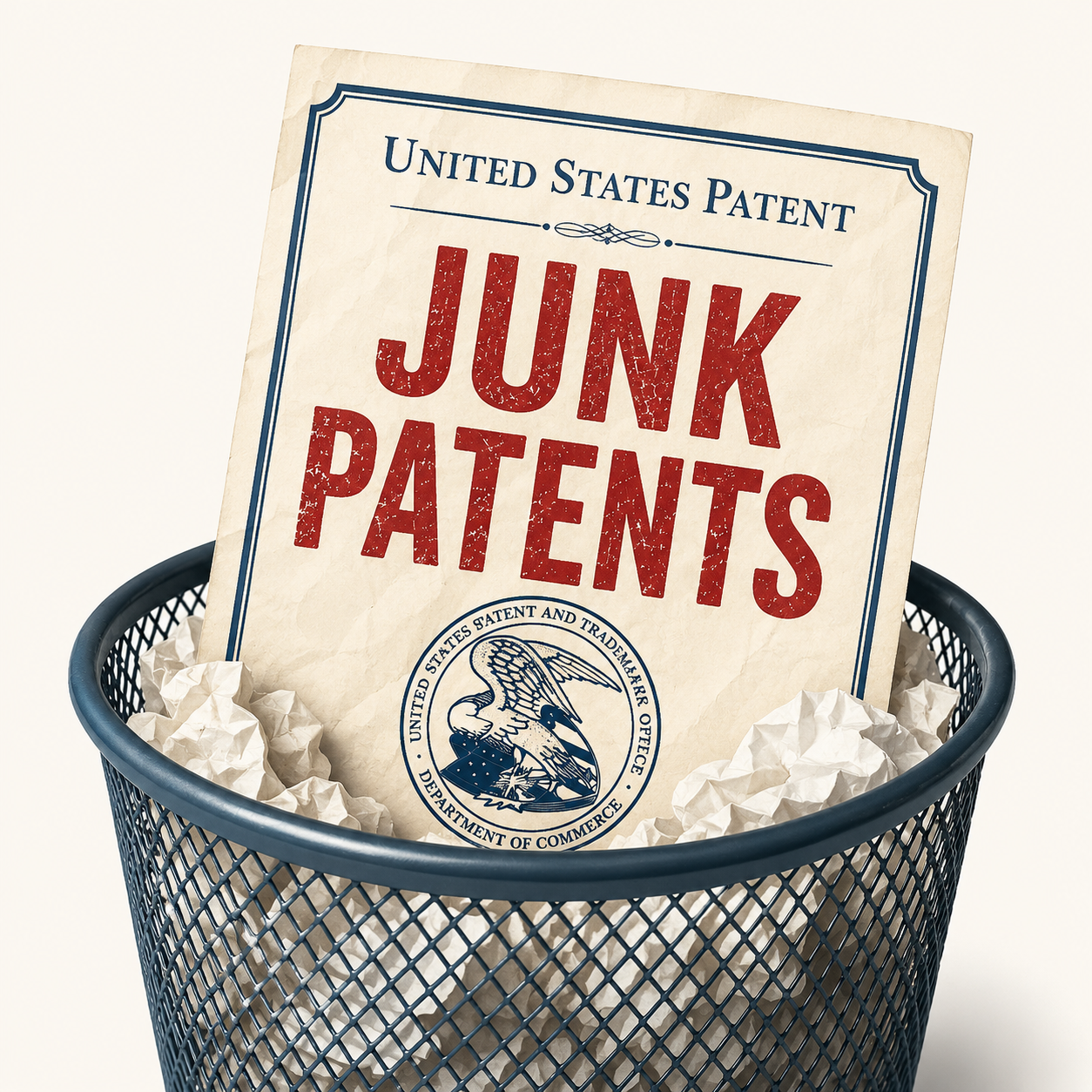 How the Patent Office Learned to Stop Worrying and Love Junk Patents