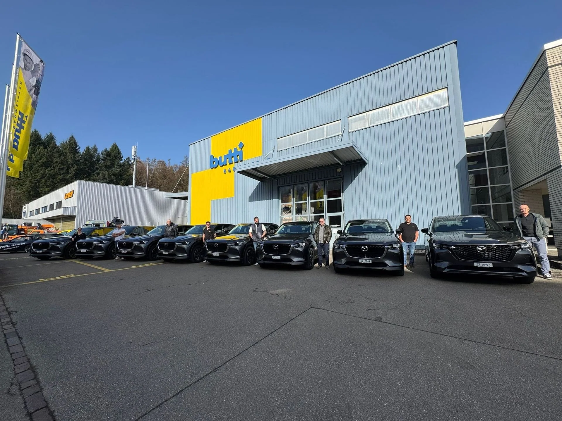 Neue Fahrzeugflotte für Butti