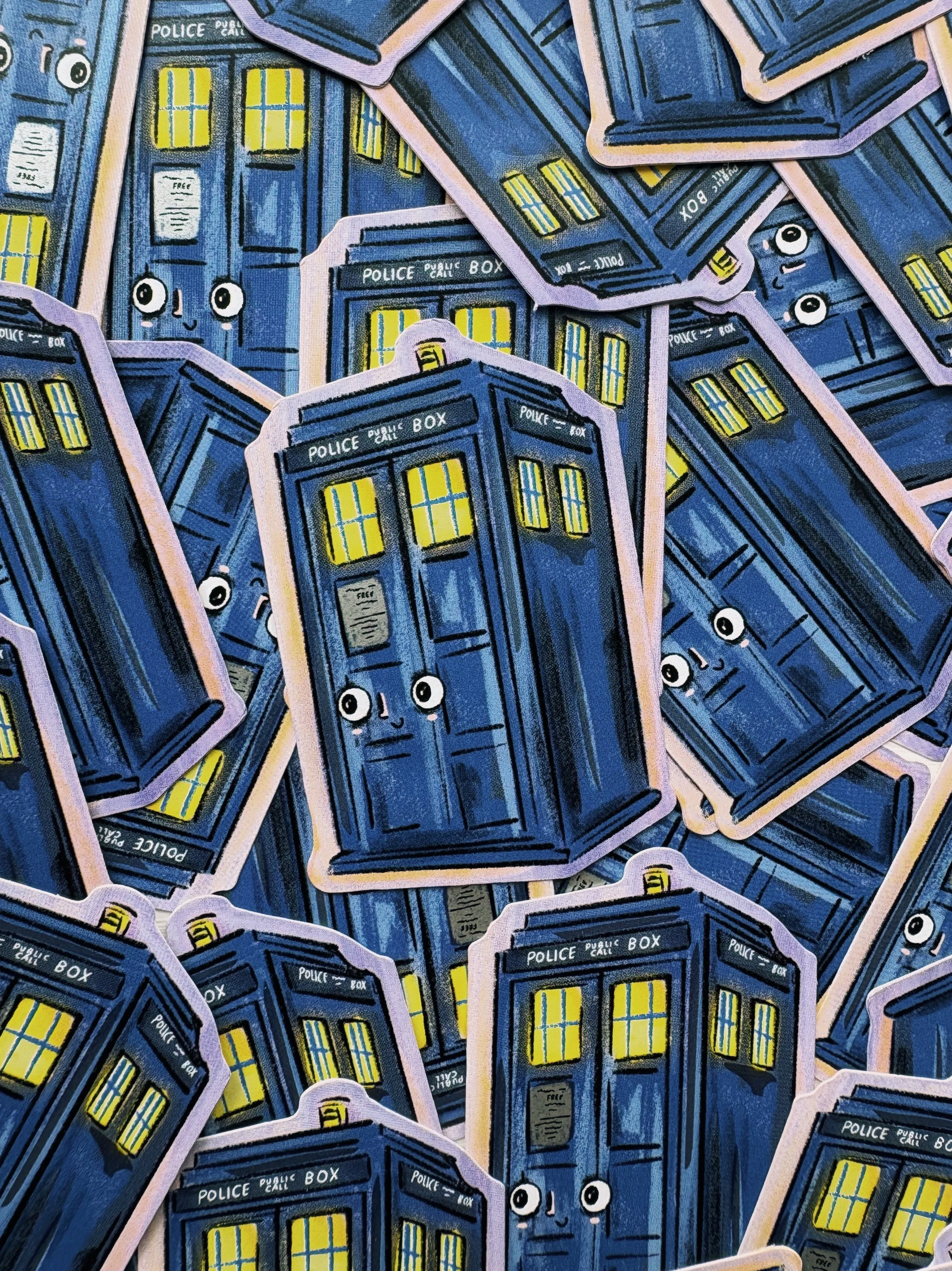 Tardis Sticker