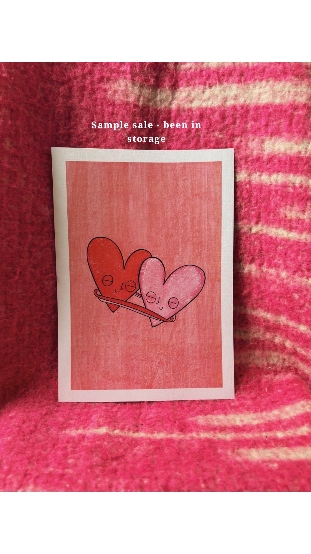 Sample Sale A4 Print - Hearty Hug