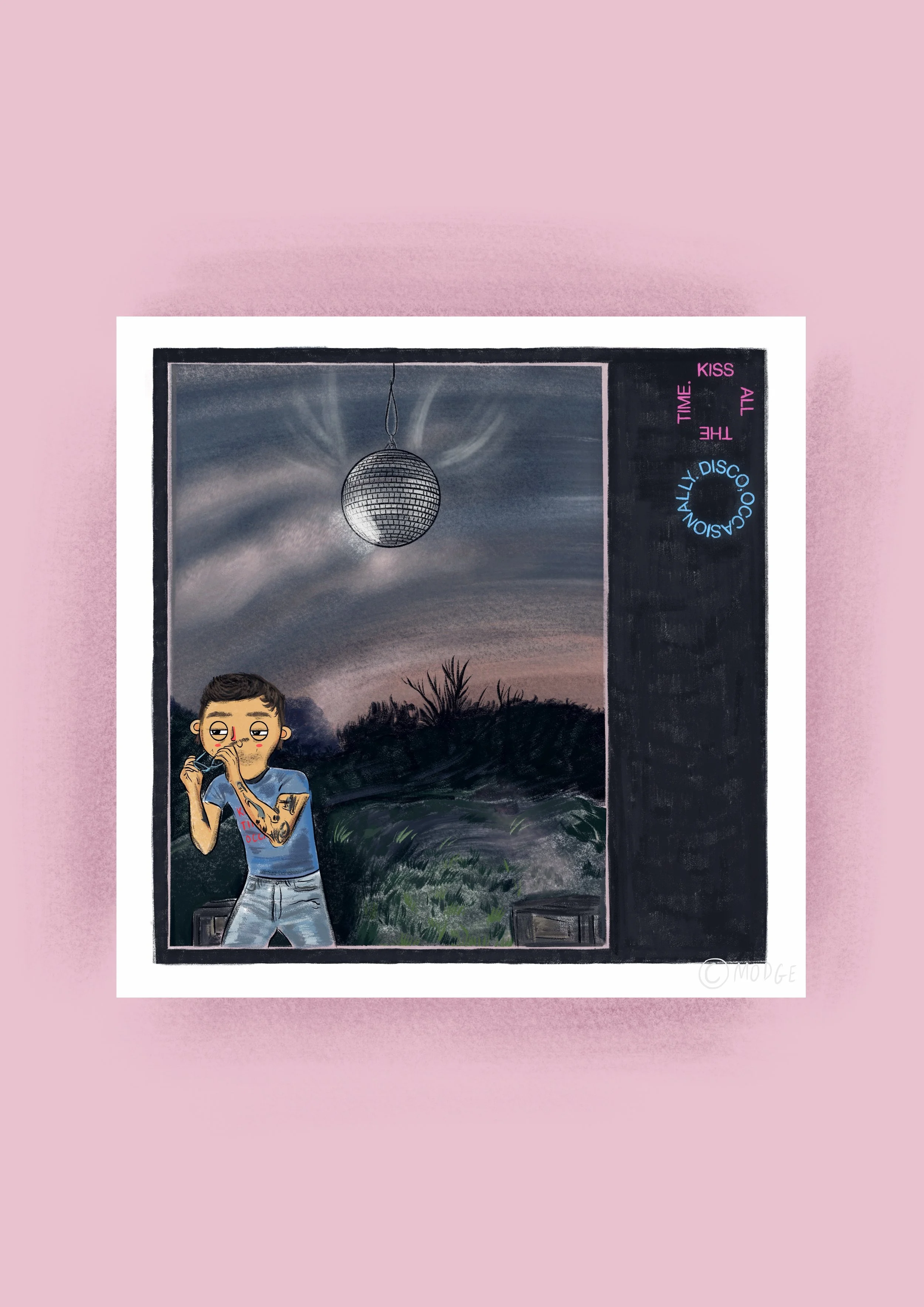 Harry Styles, Kiss all the Time Disco Occasionally | Album Cover