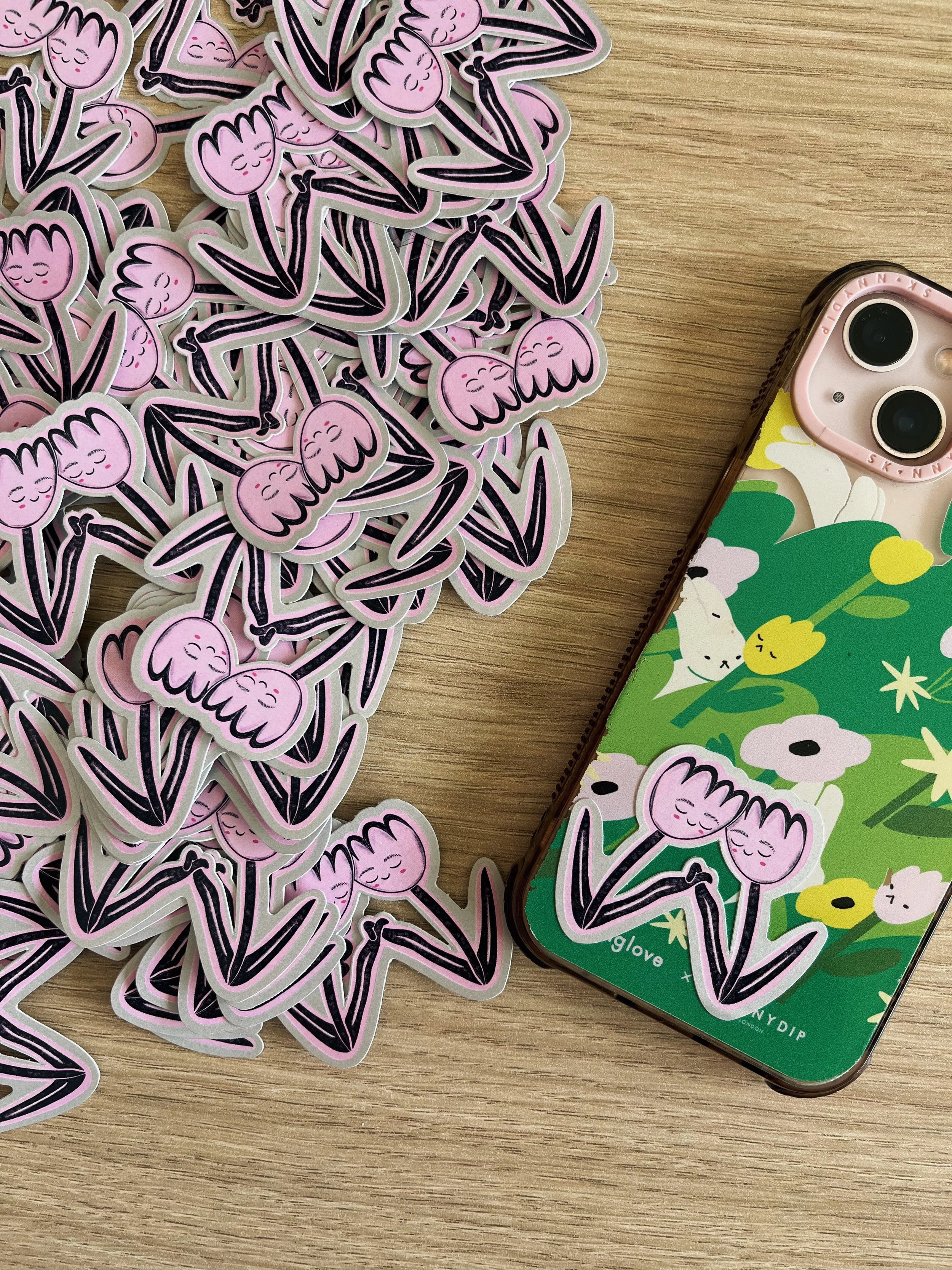 Friendly Flowerz Stickers - Pack of 2