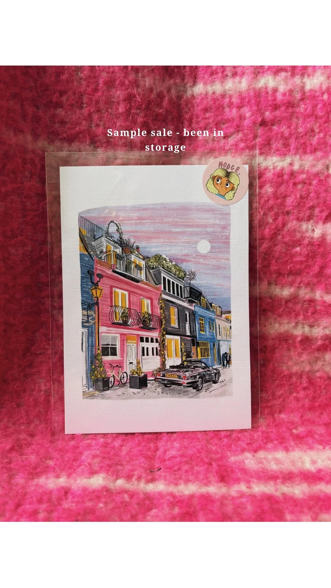 Sample Sale A5 Print - Notting Hill