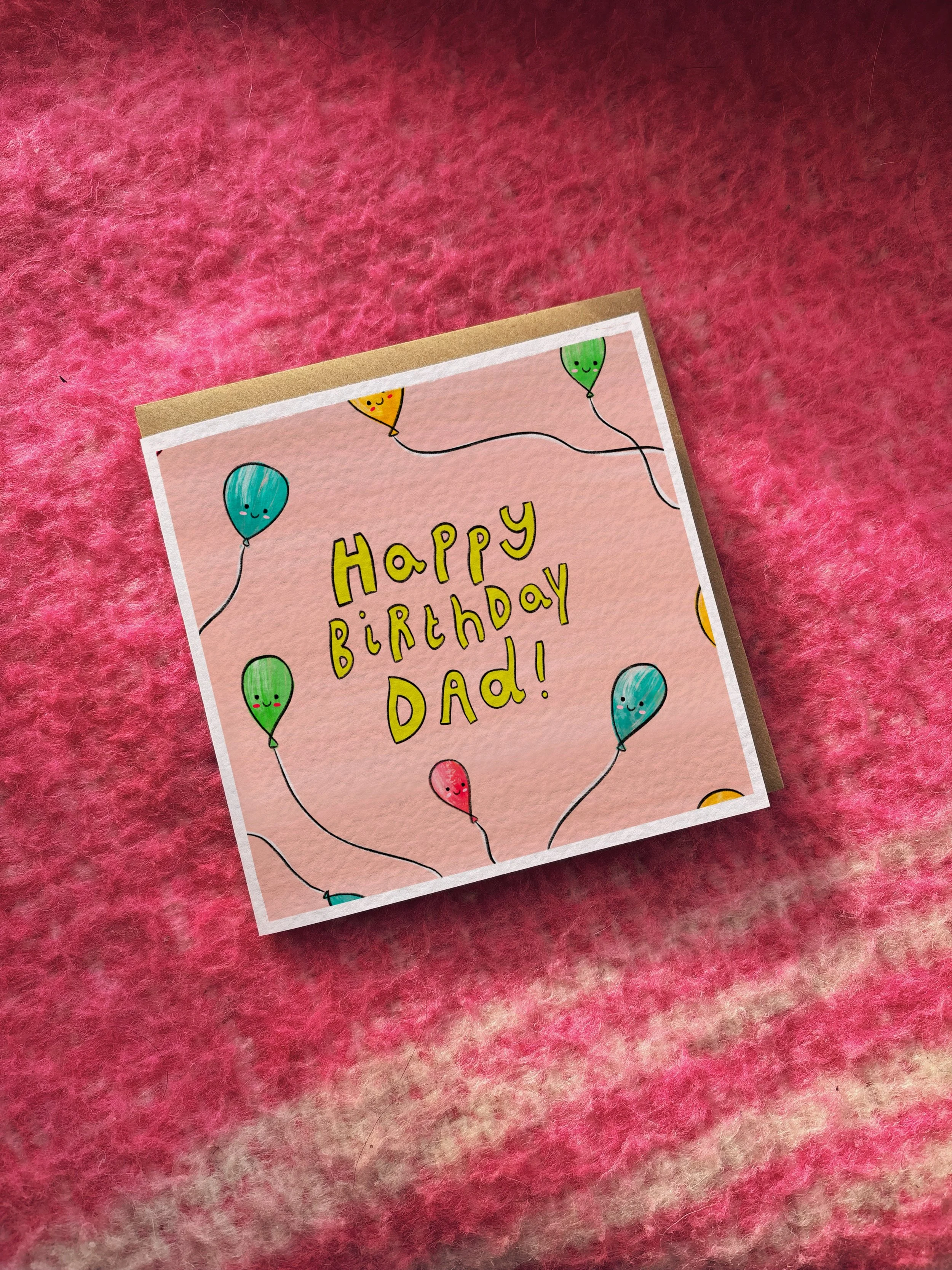 Happy Birthday Dad card