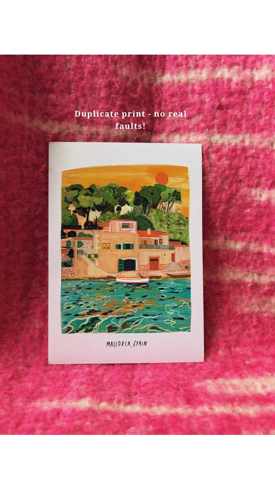 Sample Sale A5 Print - Mallorca