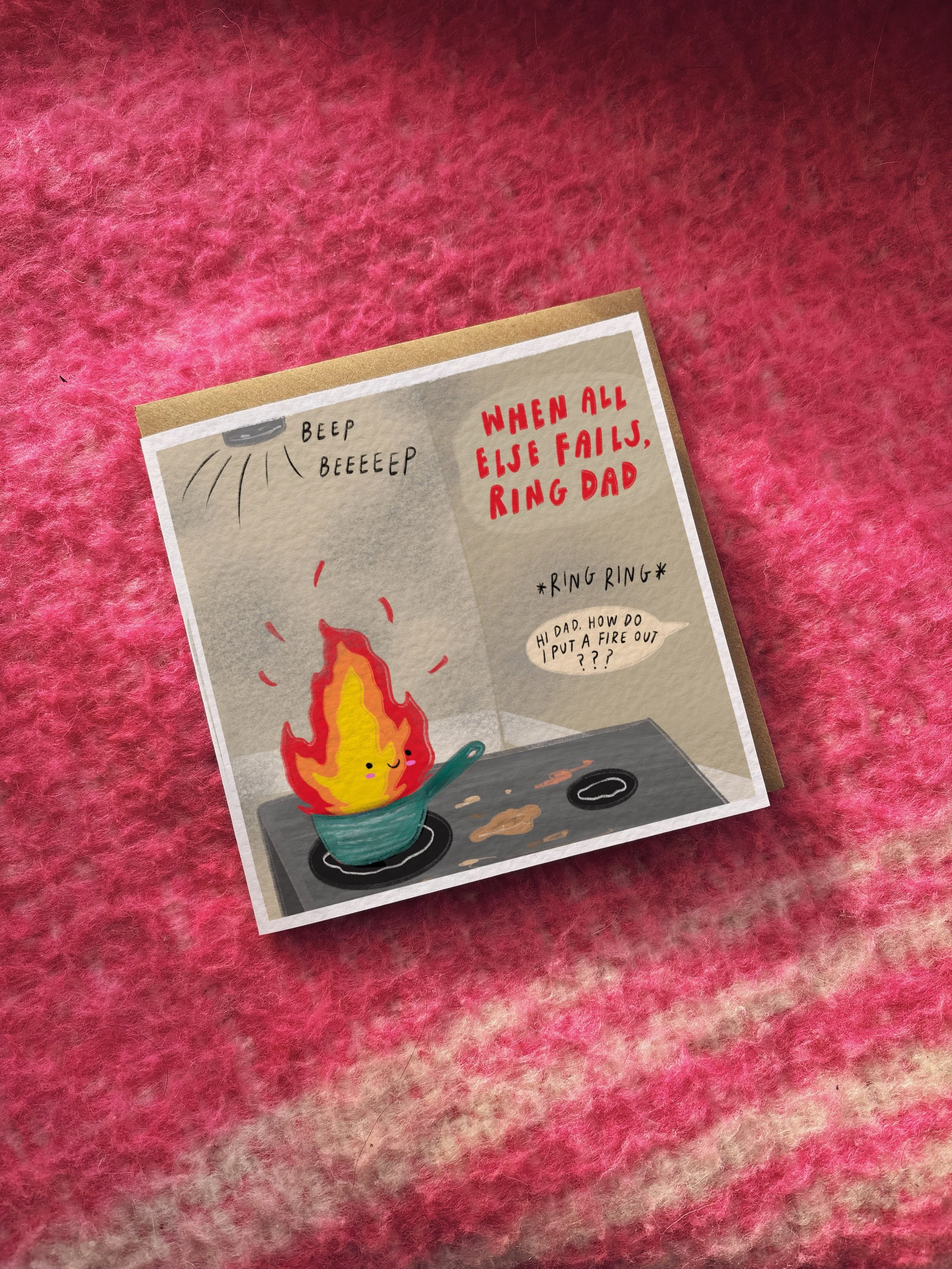 When All Else Fails, Ring Mum/Dad card