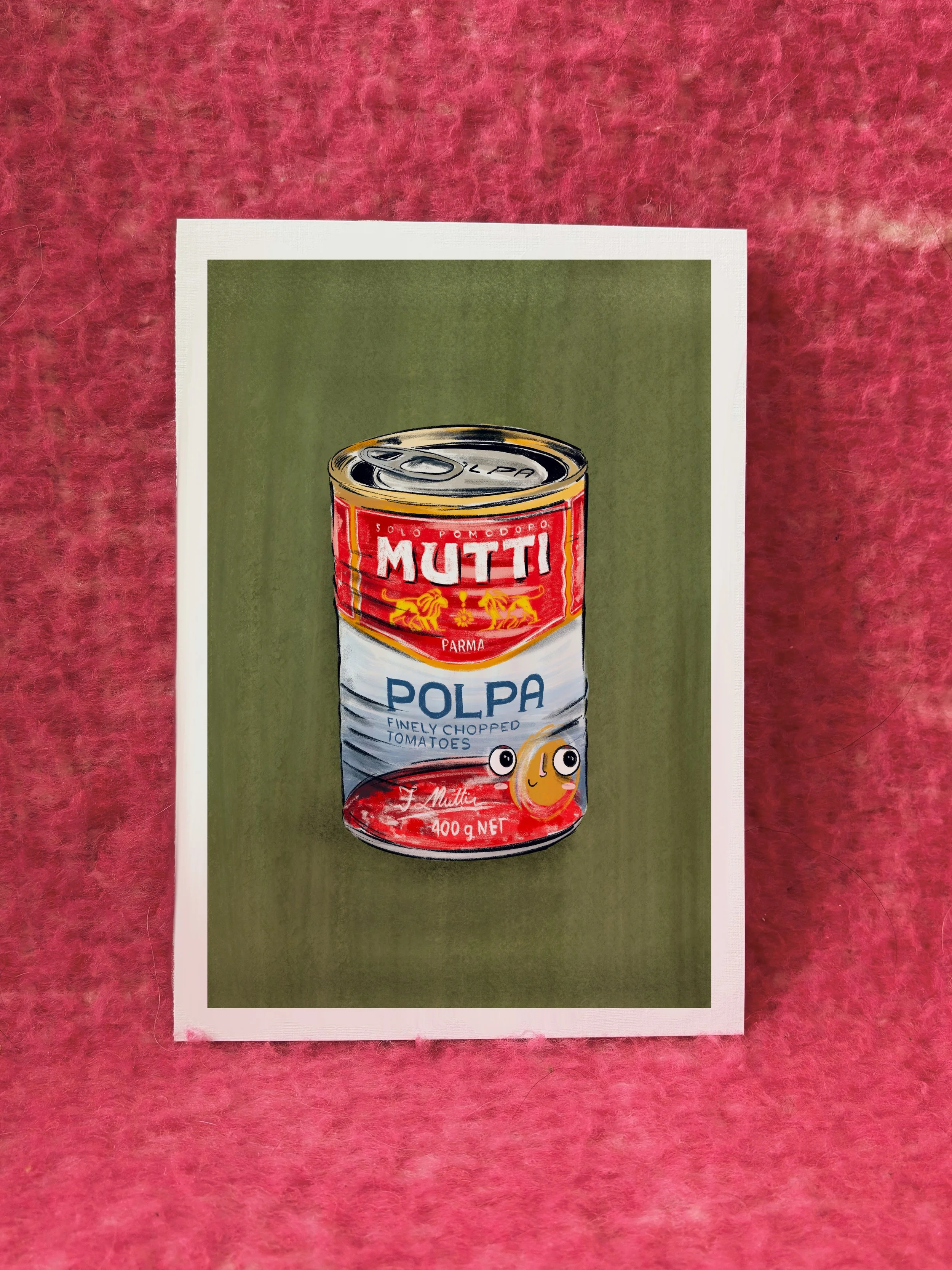 A3 / A4 / A5 Chopped Tomatoes Kitchen Print