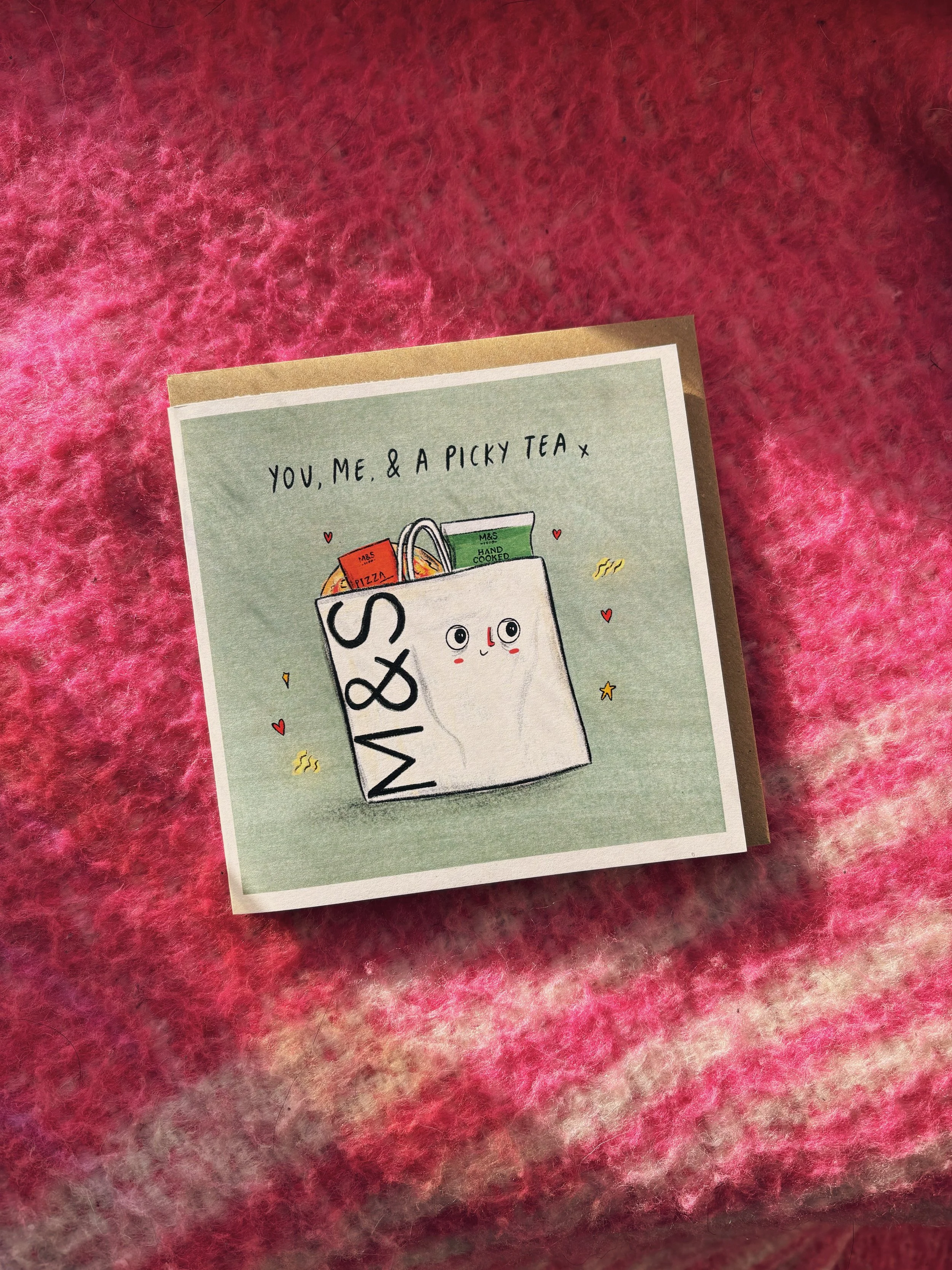You, Me & a Picky Tea card
