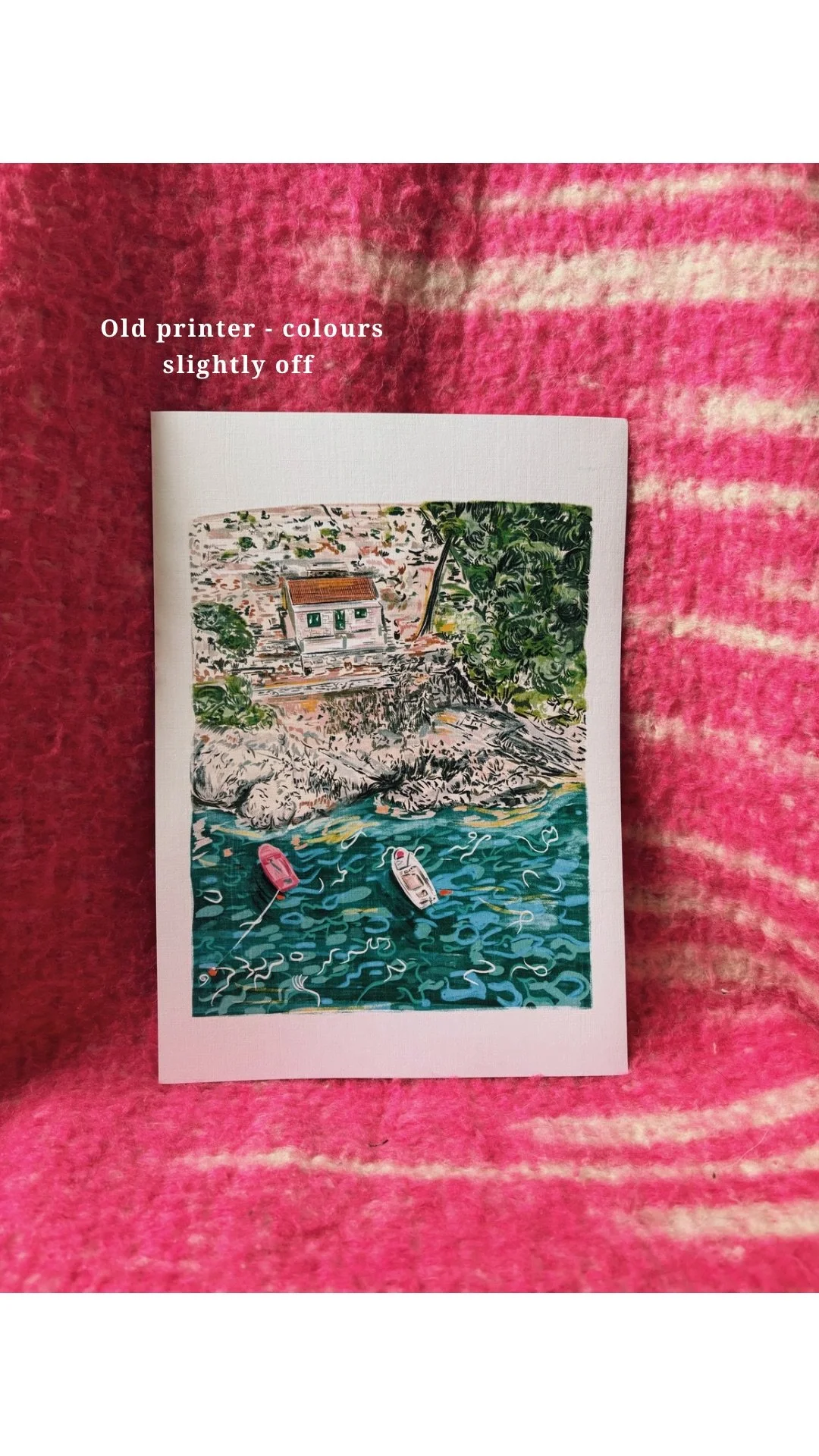 Misprint A4 Print - Croatia