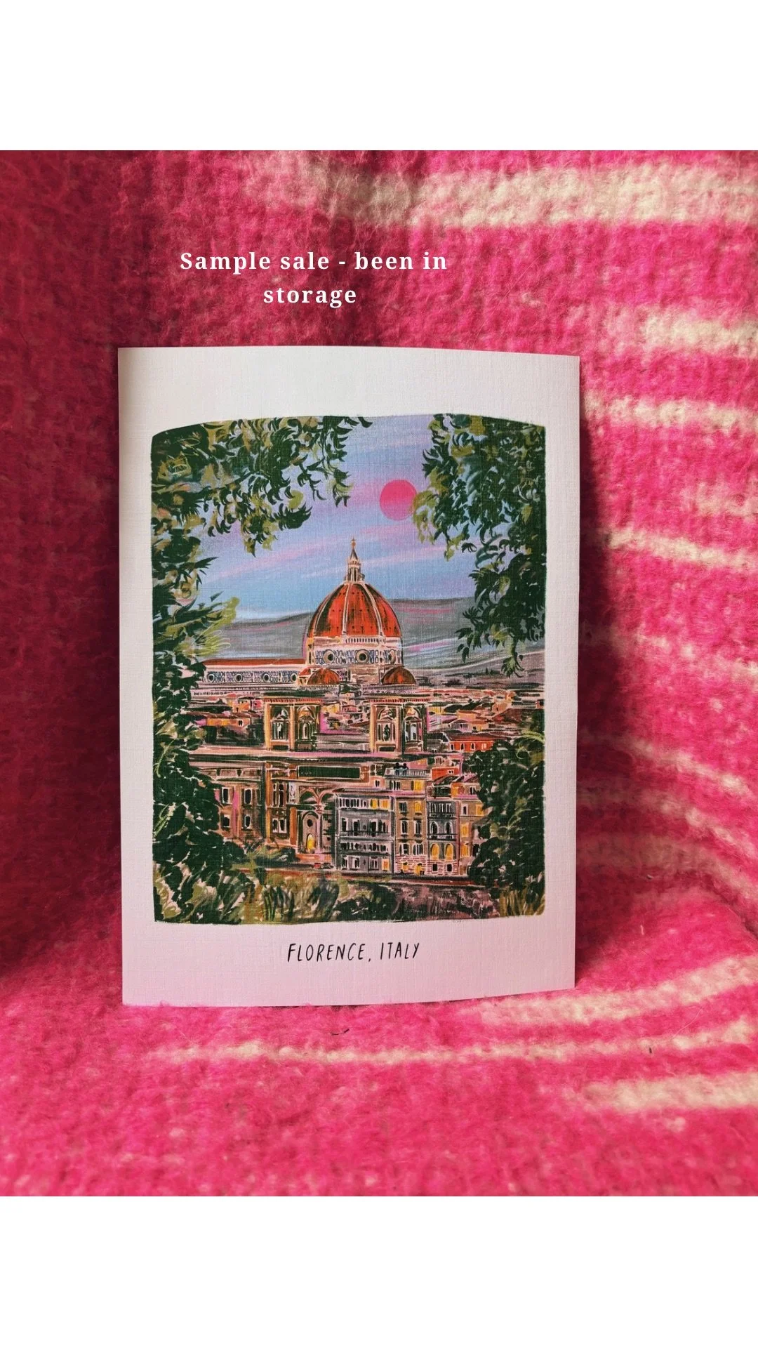 Sample Sale A4 Print - Florence