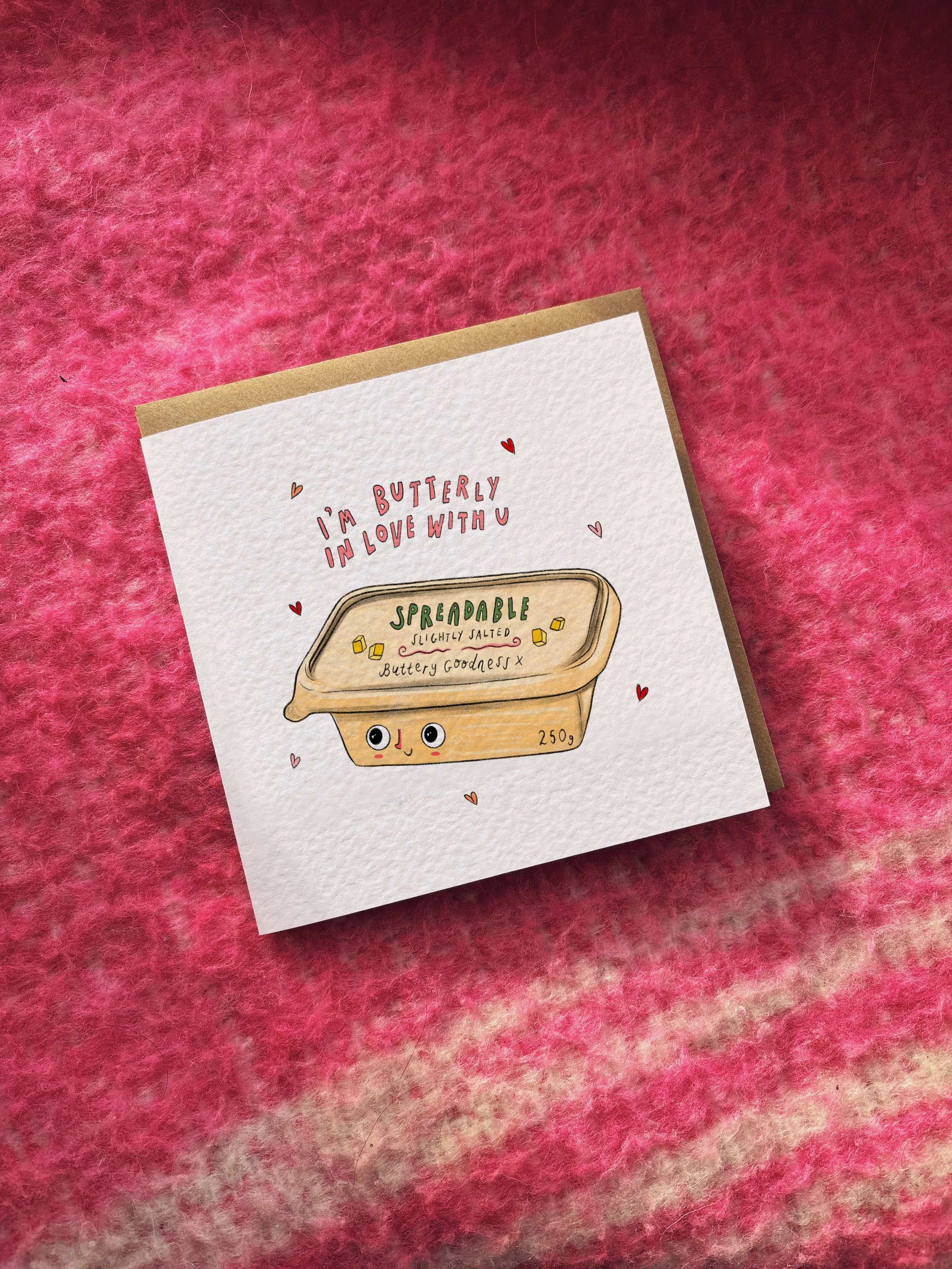 I’m Butterly In Love With U card