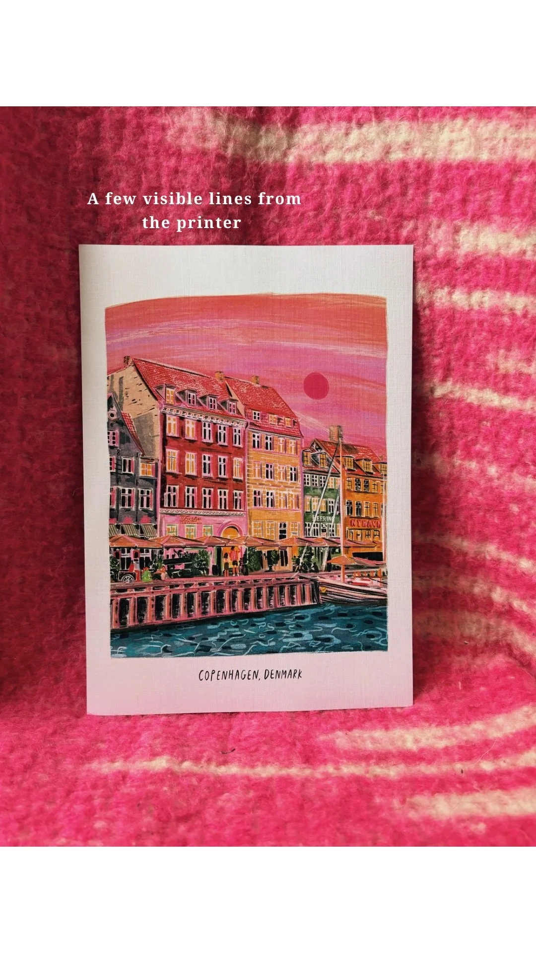 Misprint A4 Print - Copenhagen