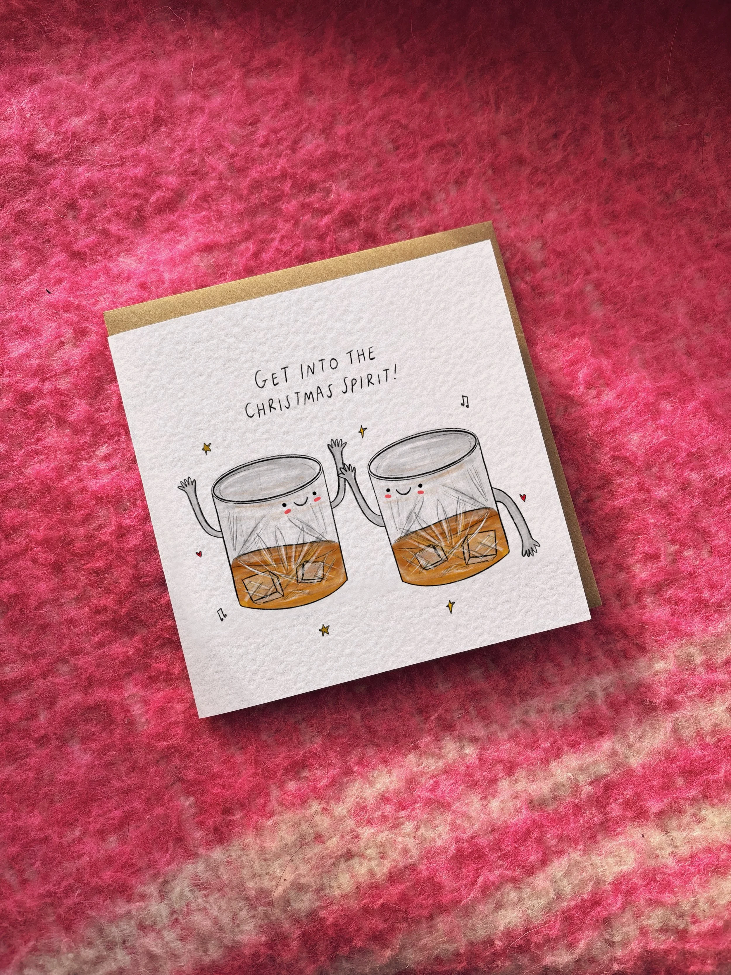 Get Into The Christmas Spirit card