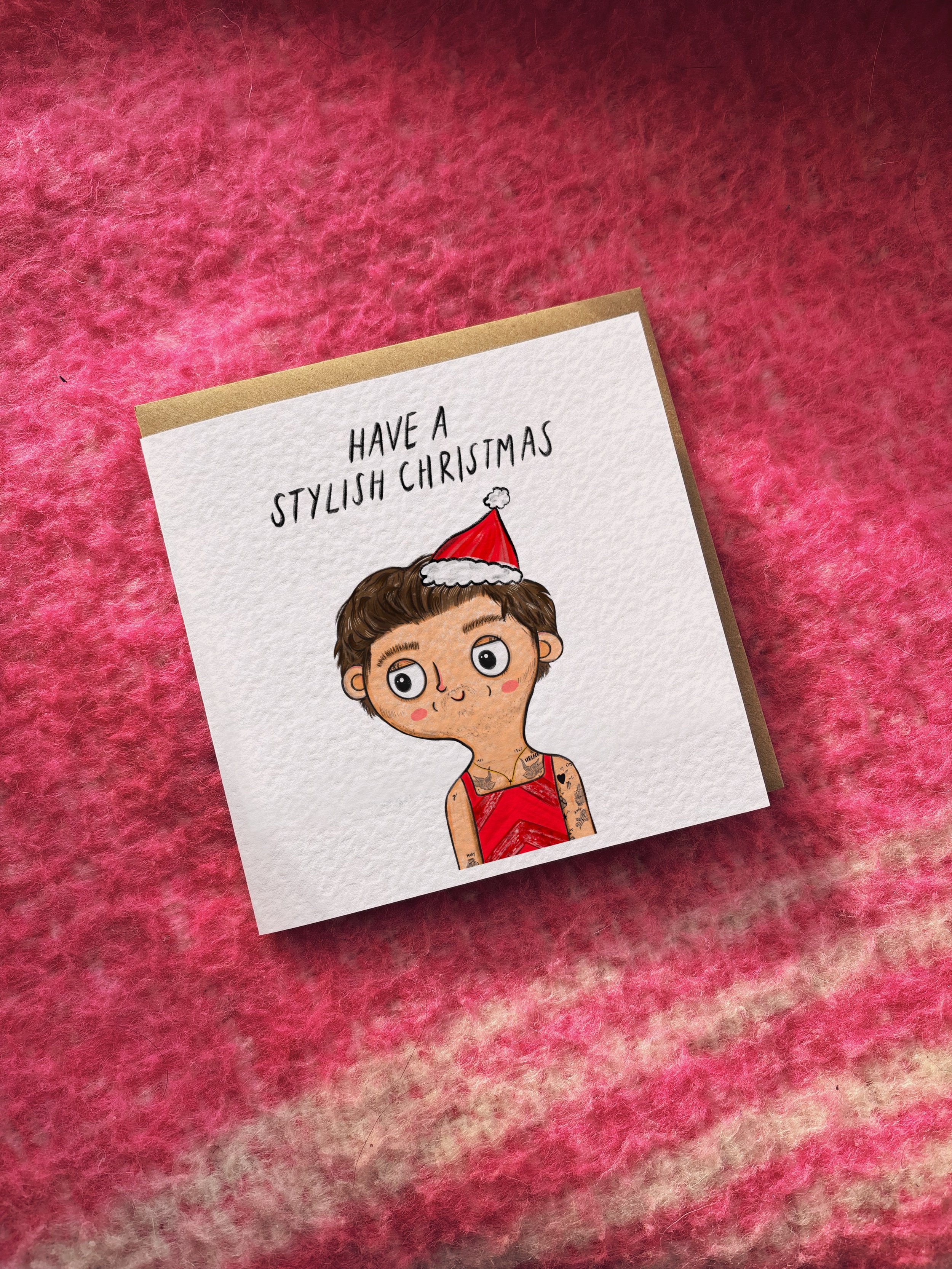 Have a Stylish Christmas card (Harry Styles)