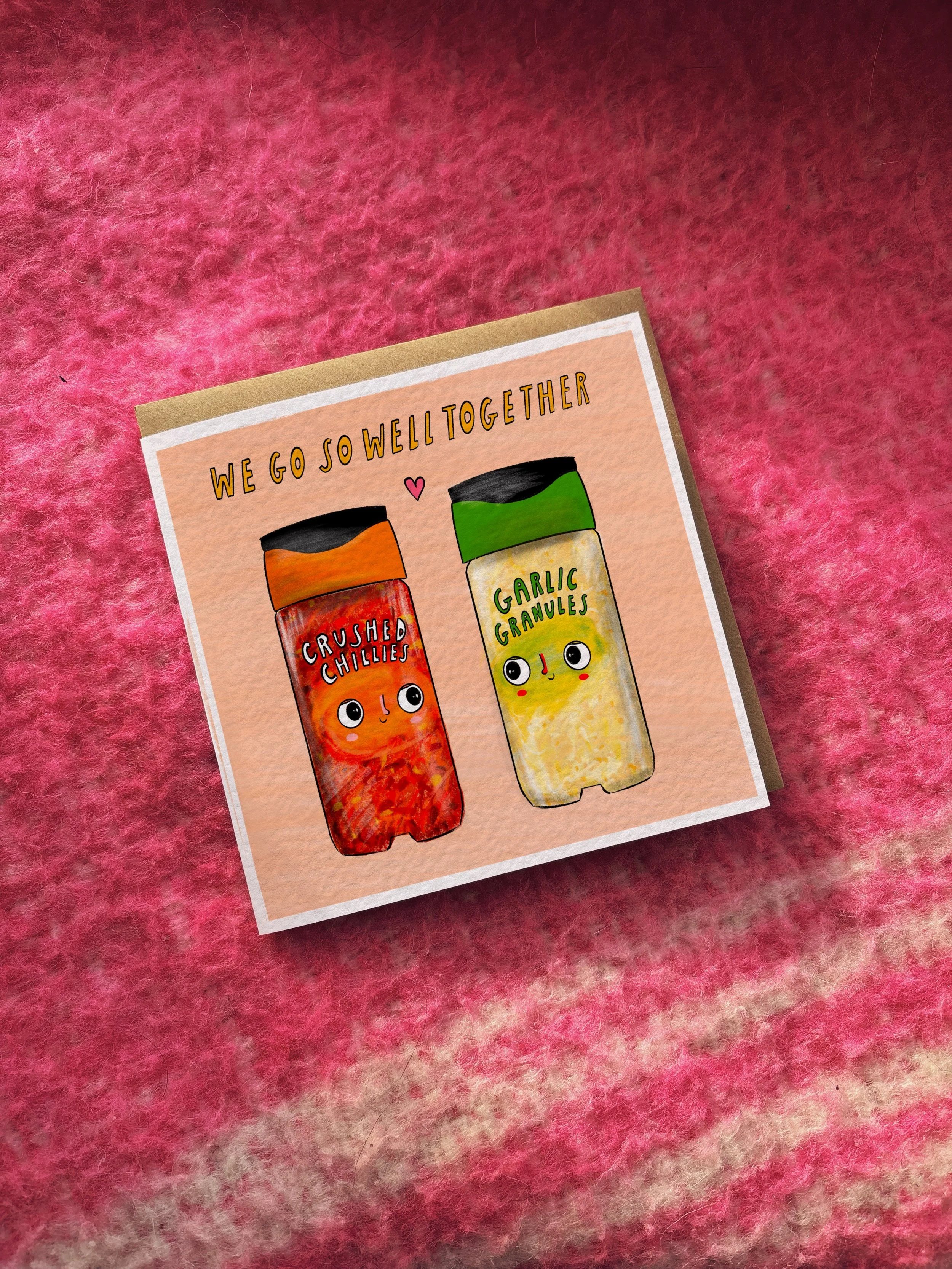 We Go So Well Together card