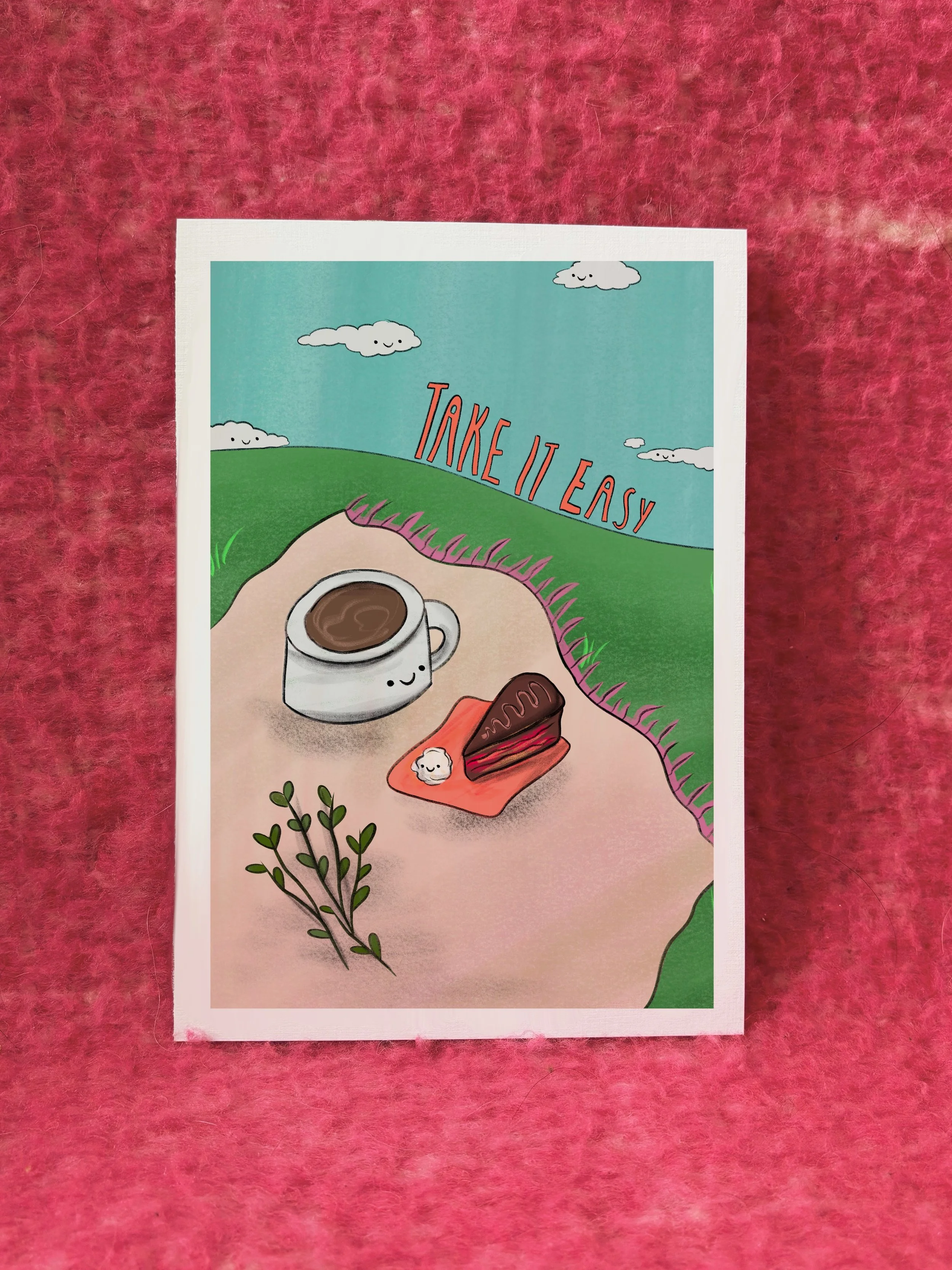 A3 / A4 / A5 Take It Easy Print