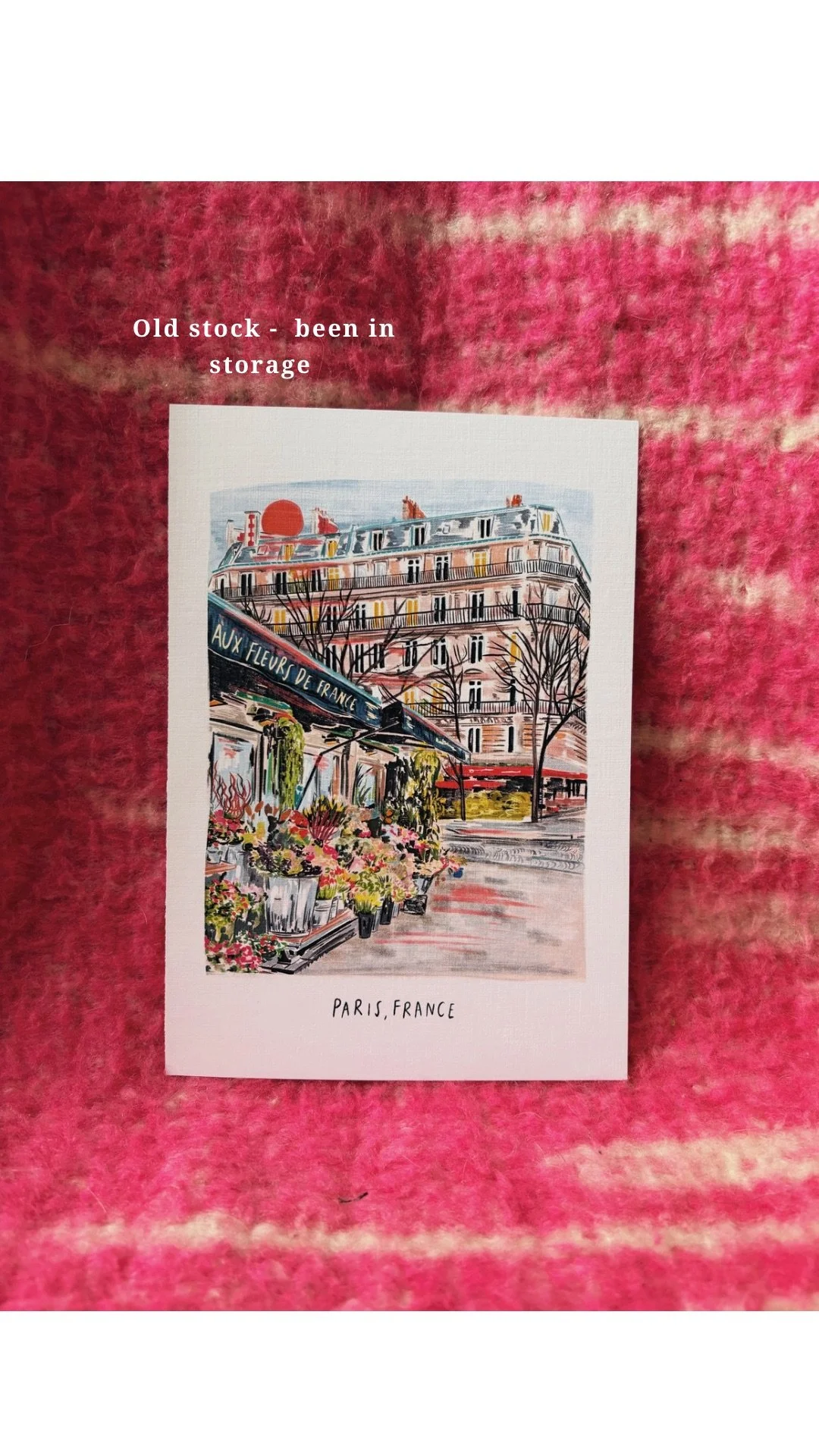 Sample Sale A5 Print - Paris