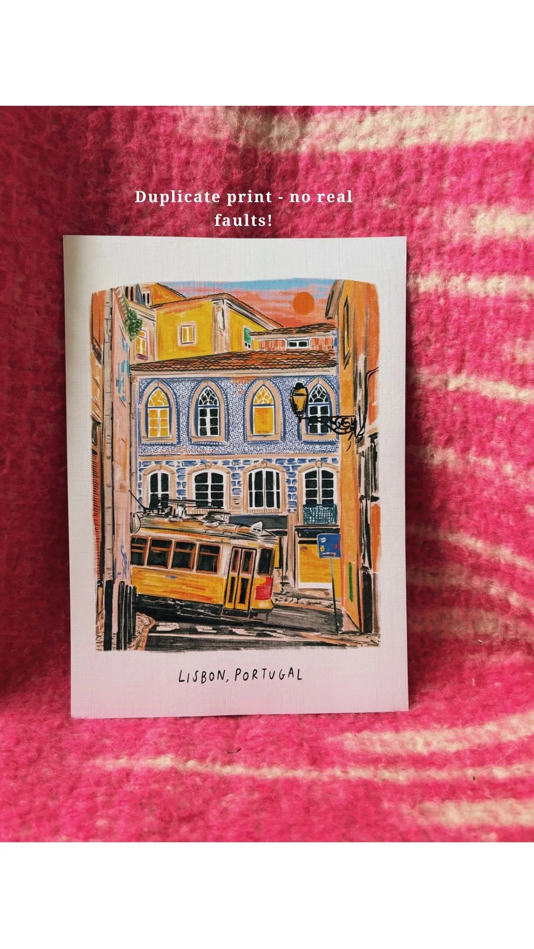 Sample Sale A4 Print - Lisbon