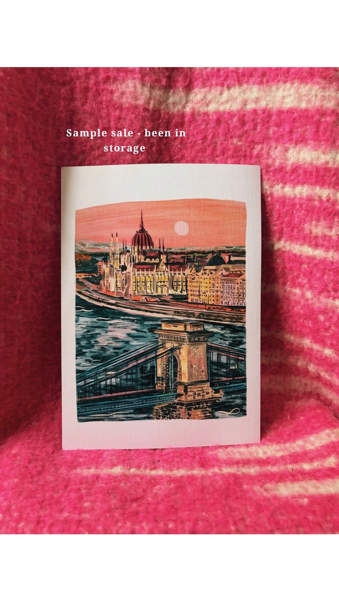 Sample Sale A4 Print - Budapest