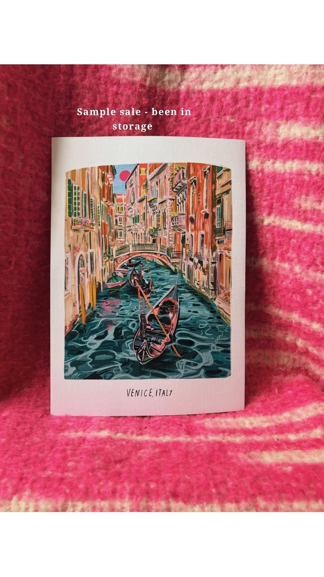 Sample Sale A4 Print - Venice