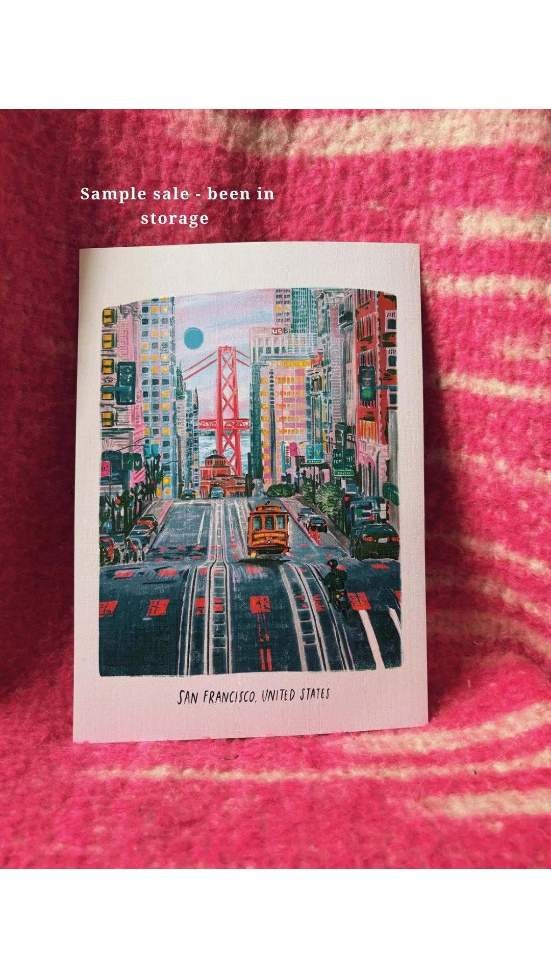 Sample Sale A4 Print - San Francisco