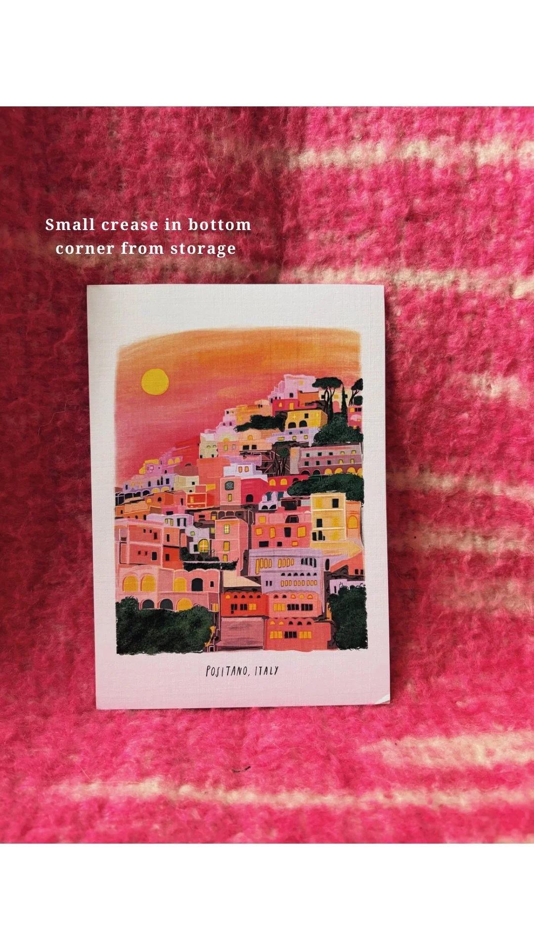Misprint A5 Print - Positano