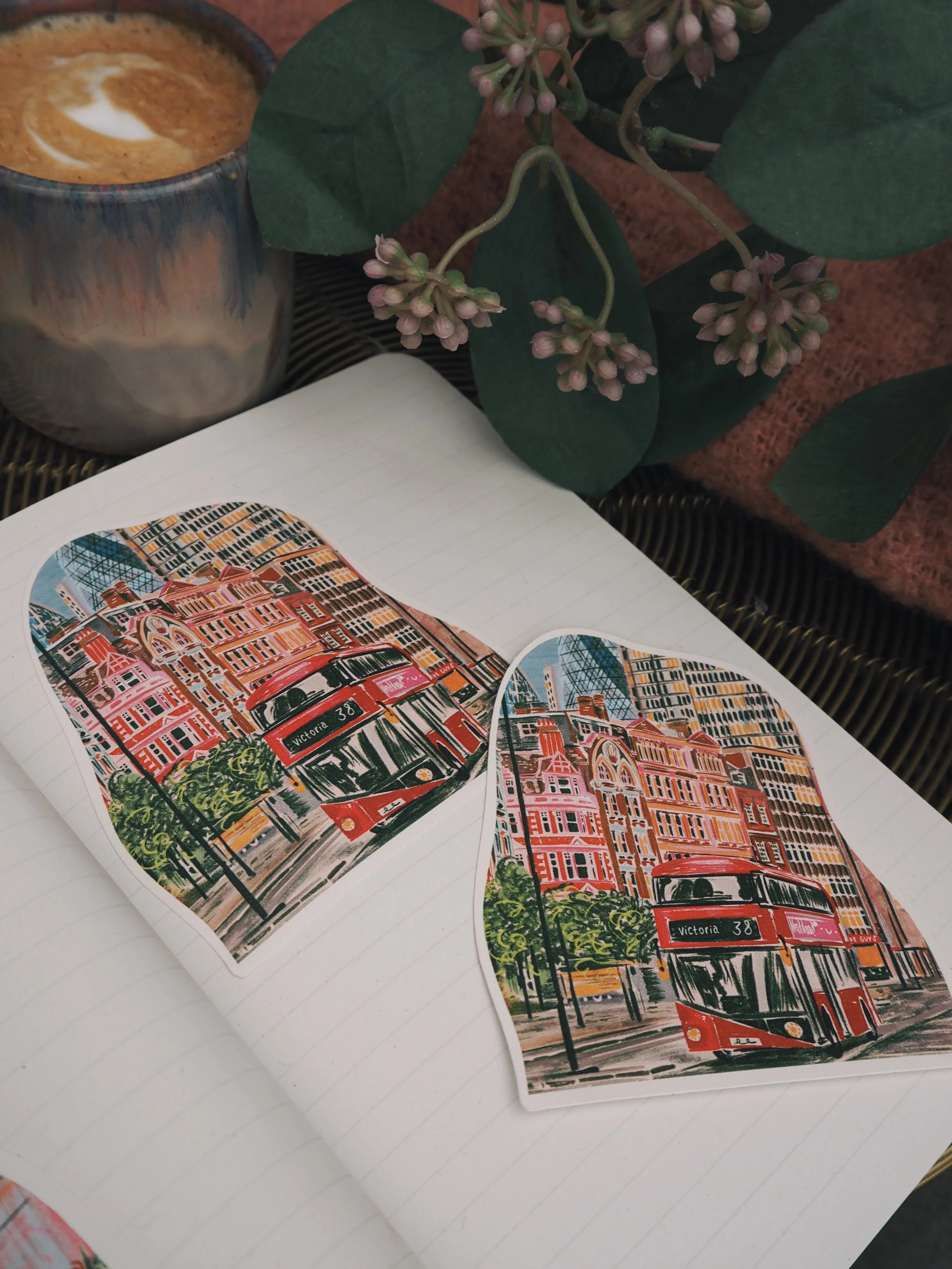 Lights of London Sticker