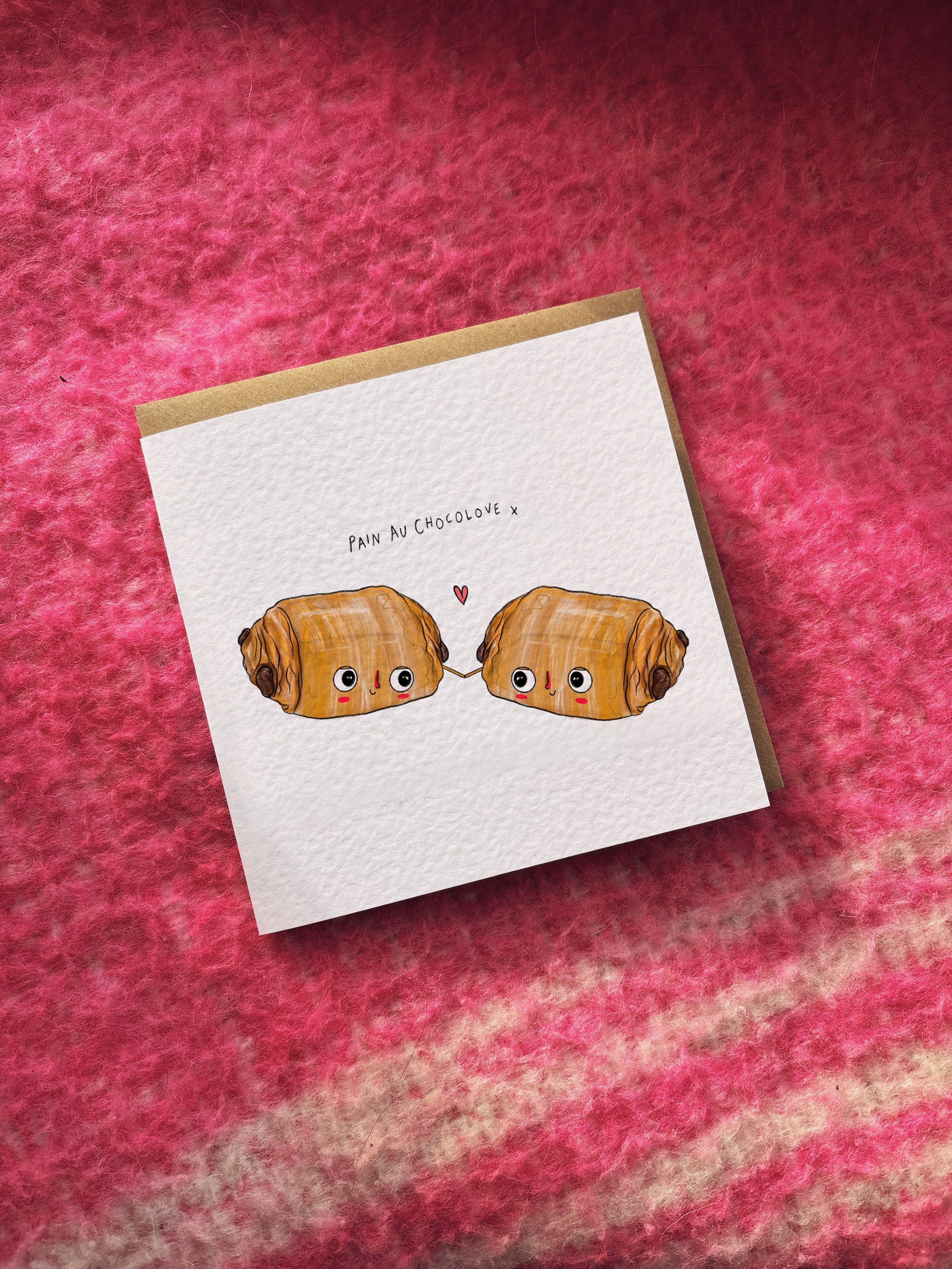 Pain Au Chocolove card