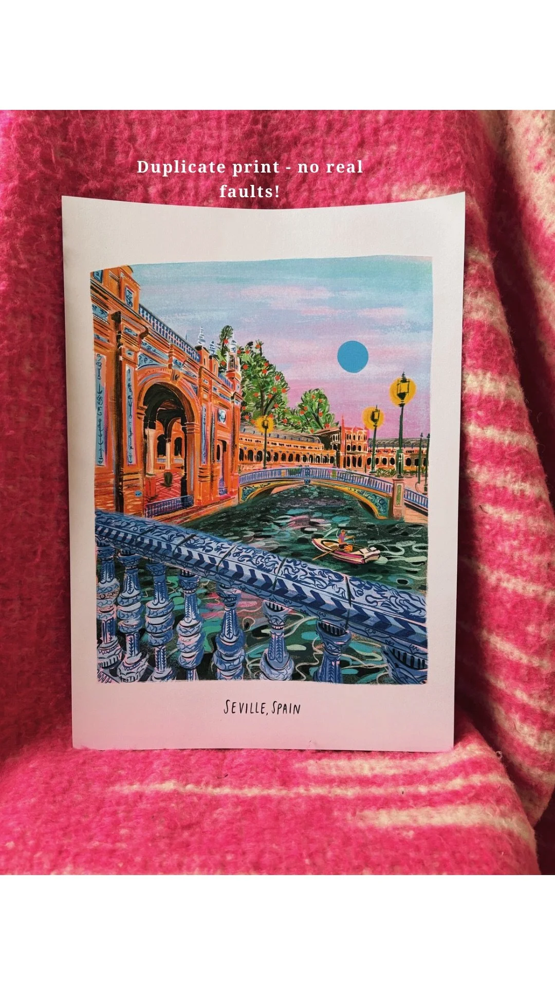Sample Sale A3 Print - Seville