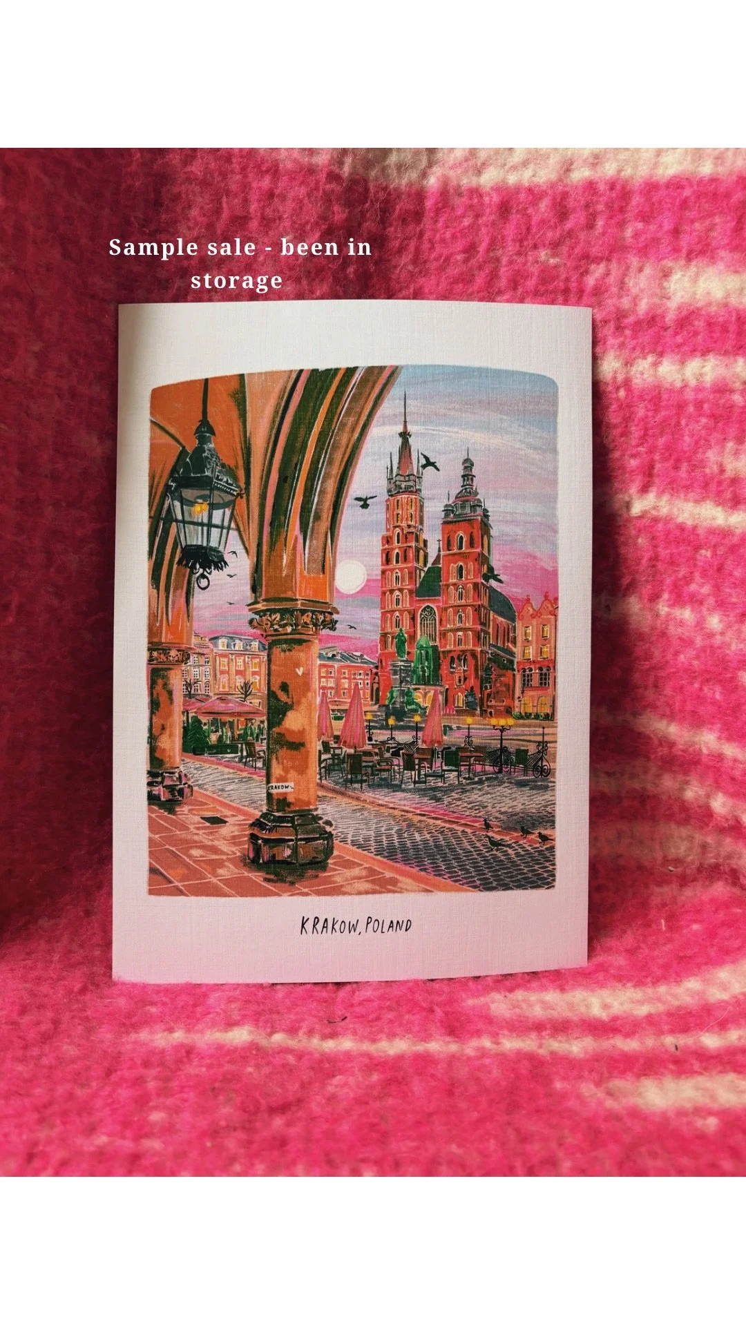 Sample Sale A4 Print - Krakow