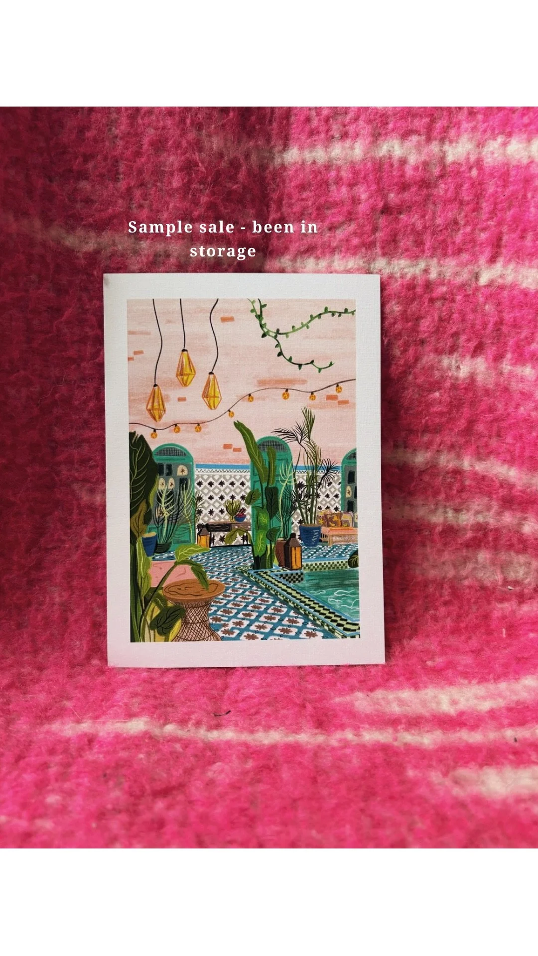 Sample Sale A5 Print - Morocco