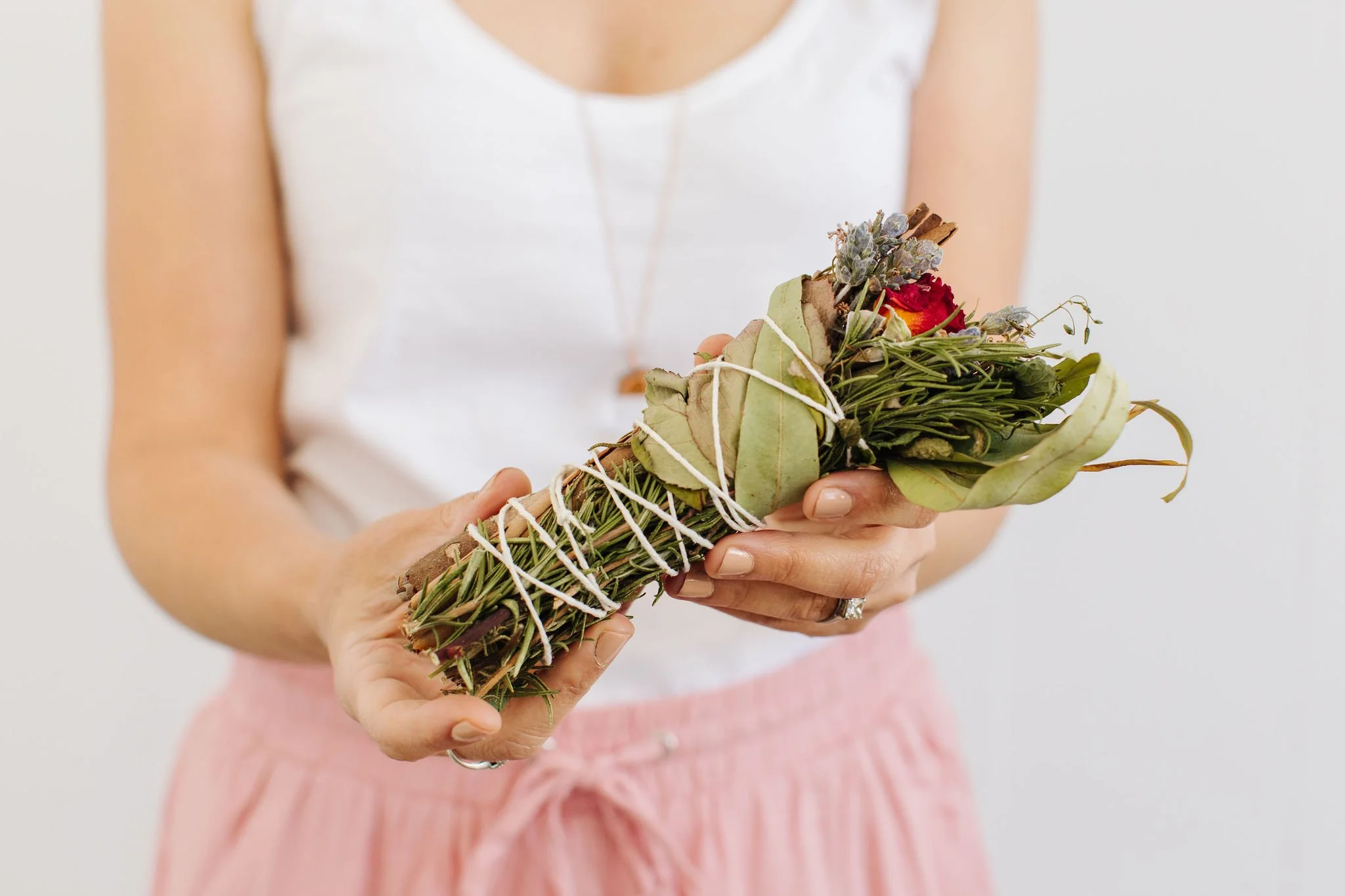 The Beauty of Homegrown Handcrafted Smudge Sticks