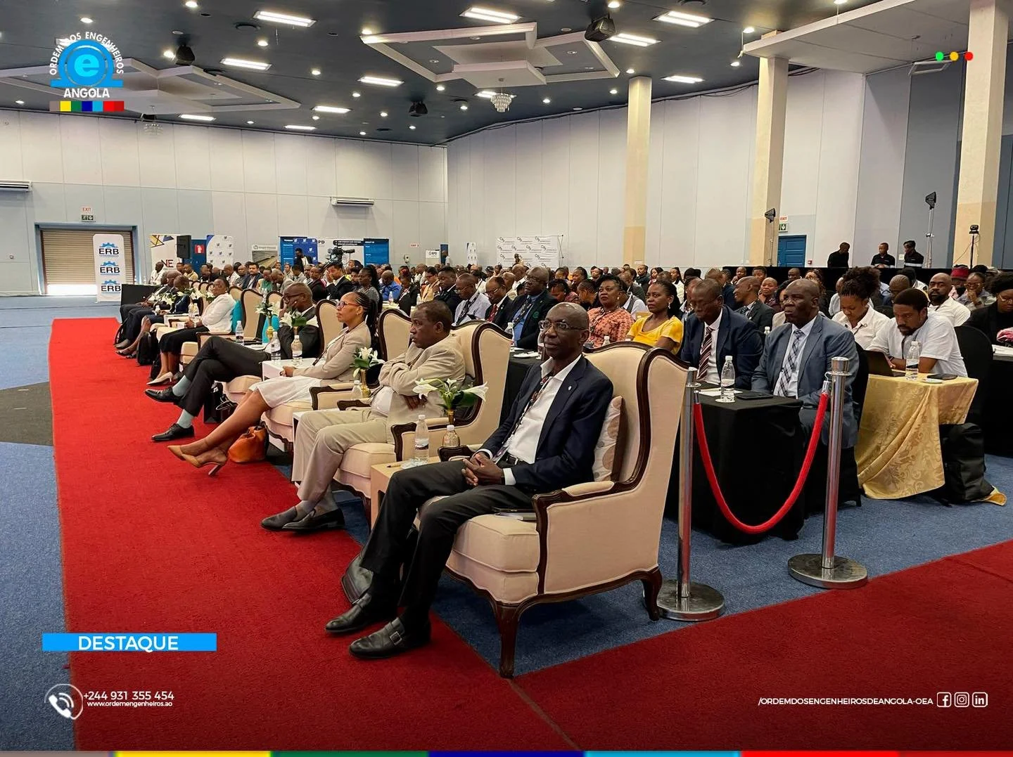 Bastonário da OEA participa do Fórum da Engenharia 2025