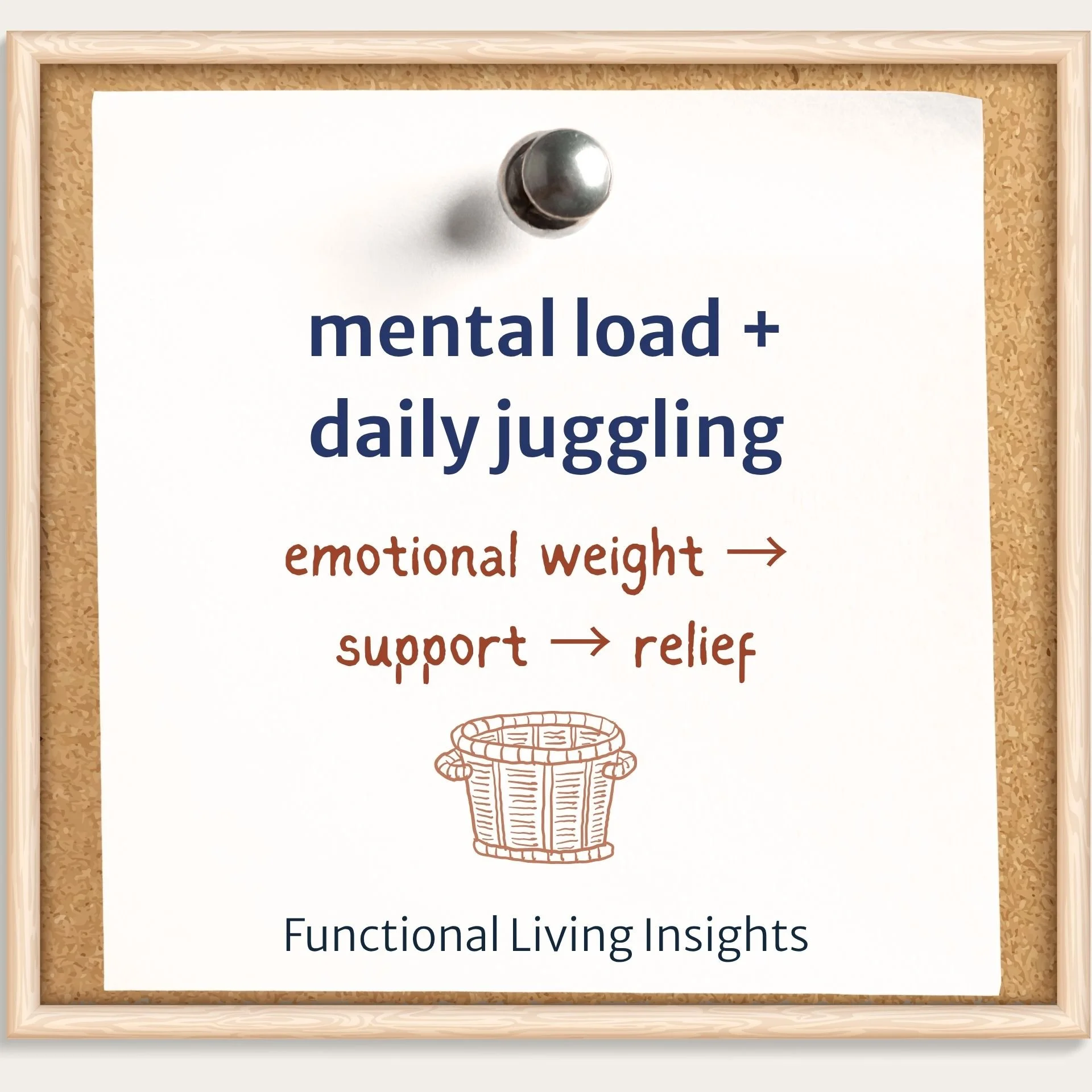 Organizing for Overwhelmed Moms: When the Mental Load Starts Showing Up in the House