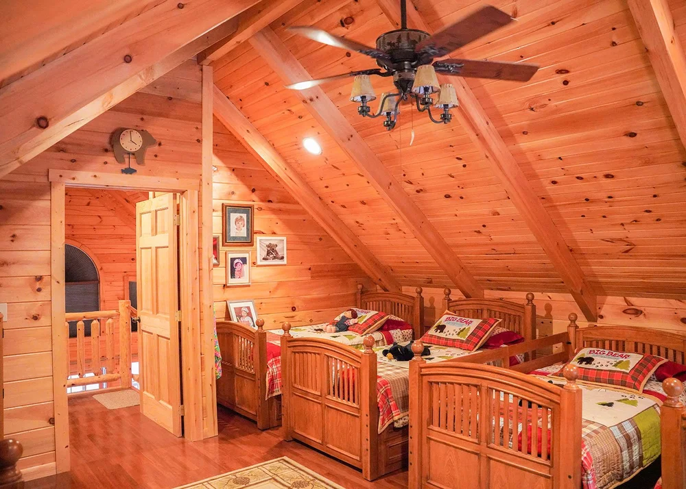 Path Valley Log Home — KSM Log Homes Co.