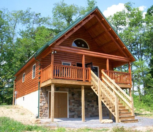 Log Cabin Exterior